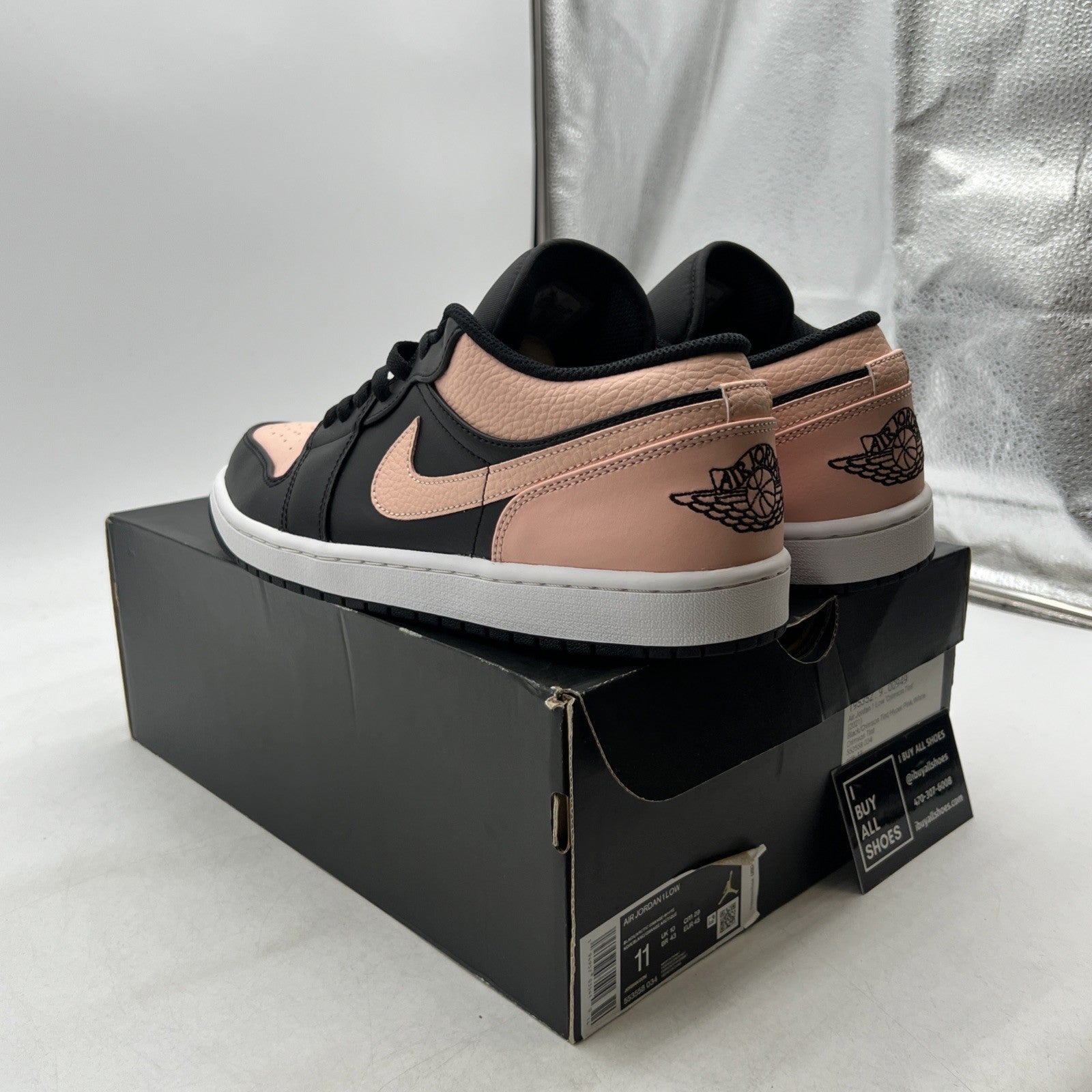 Size 11 - Air Jordan 1 Low Crimson Tint (553558-034)