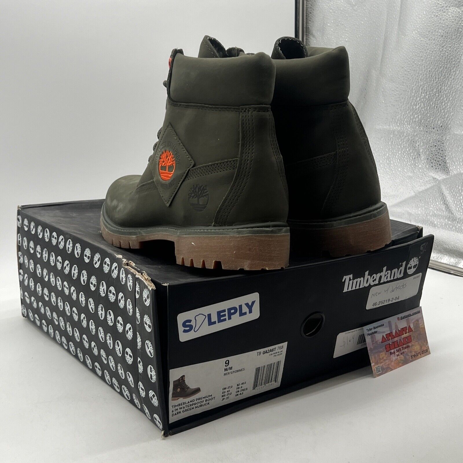 Size 9 - Timberland Boots Premium Dark Green (TB0A2A6T768)