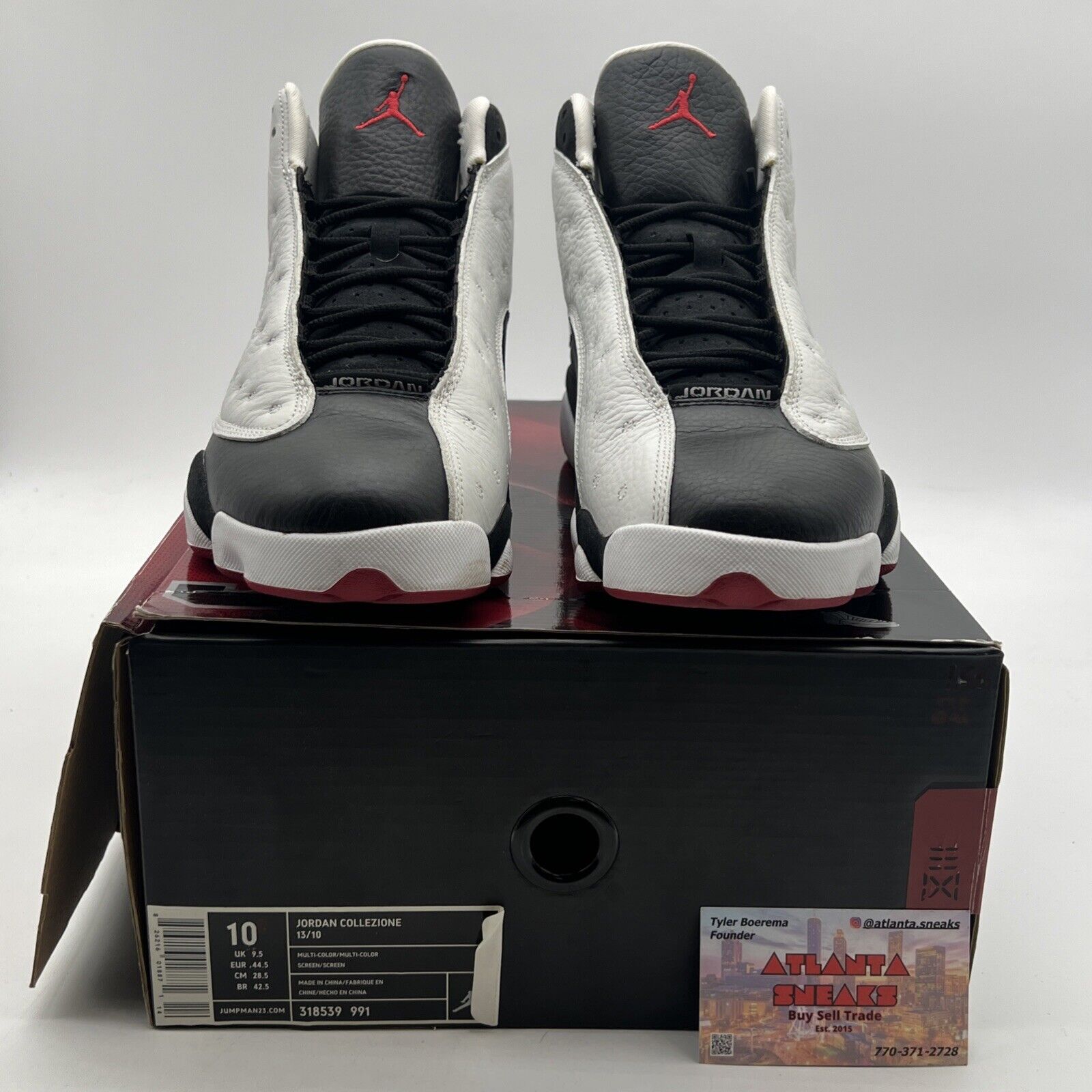 Size 10 - Air Jordan 13 Retro 2013 He Got Game (309259-104)