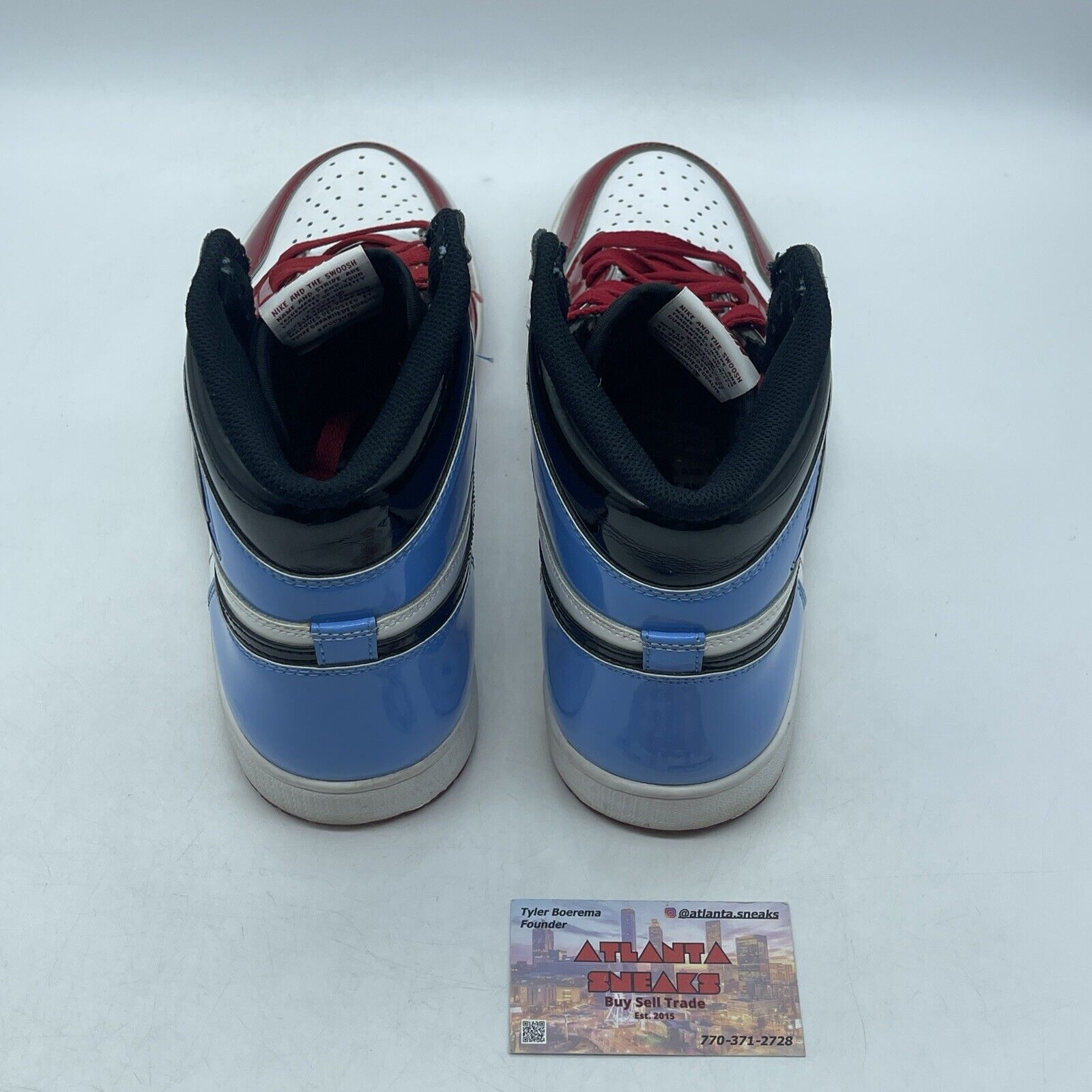 Size 11.5 - Jordan 1 Retro OG High Fearless Red Blue White Black (CK5666-100)