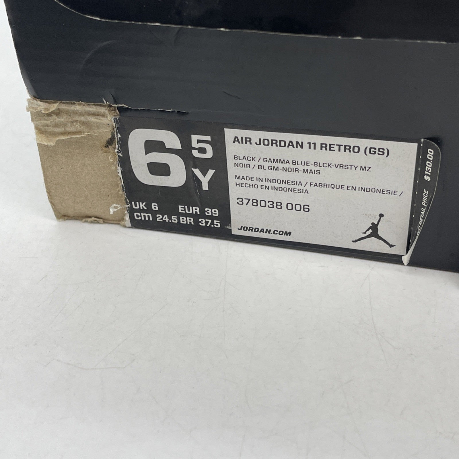 Size 6.5 - Air Jordan 11 Retro High Gamma Blue (378038-006)