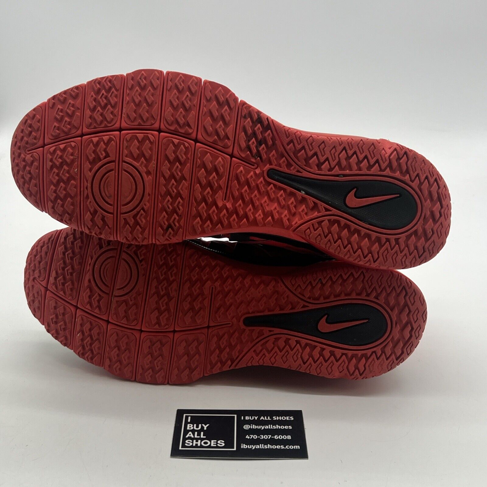 Size 10.5 - Nike Fingertrap Max Red (644673-006)