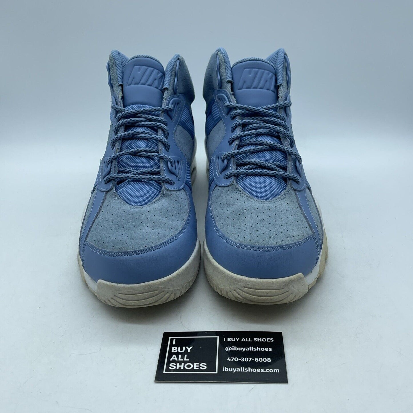 Size 11 - Nike Air Trainer SC High Unviersity Blue White Suede (302346-401)