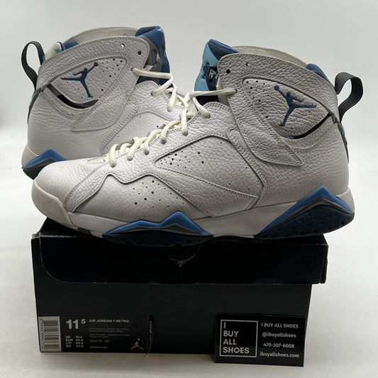 Size 11.5 - Air Jordan 7 Retro 2015 French Blue (304775-107)
