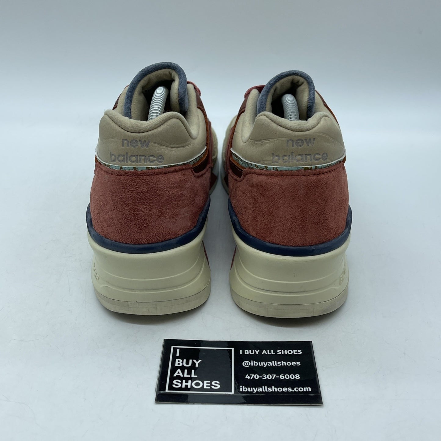Size 9 - New Balance Stance x 997 First of All Brown Red Suede (M997ST)