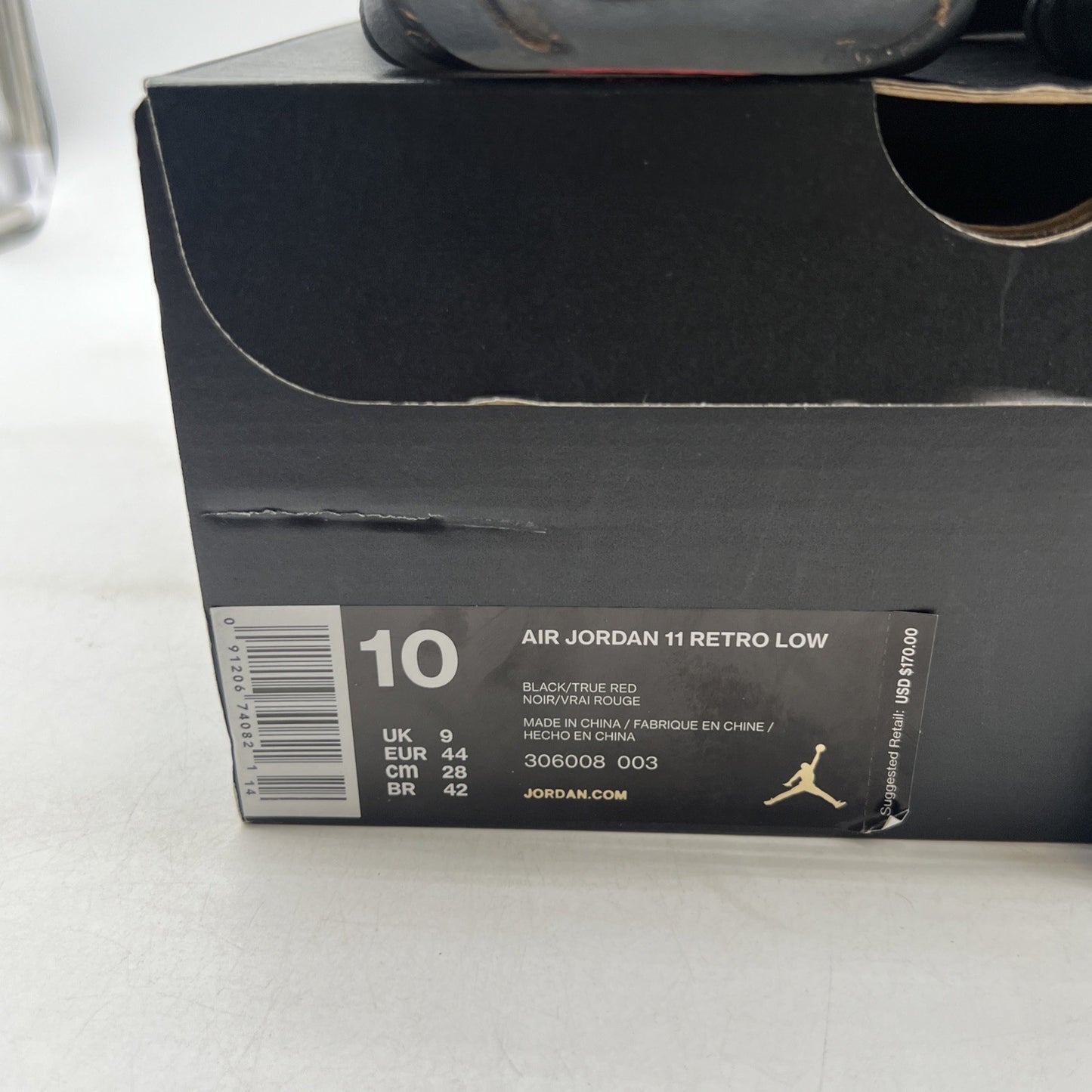 Size 10 - Air Jordan 11 IE Low Referee (306008-003)