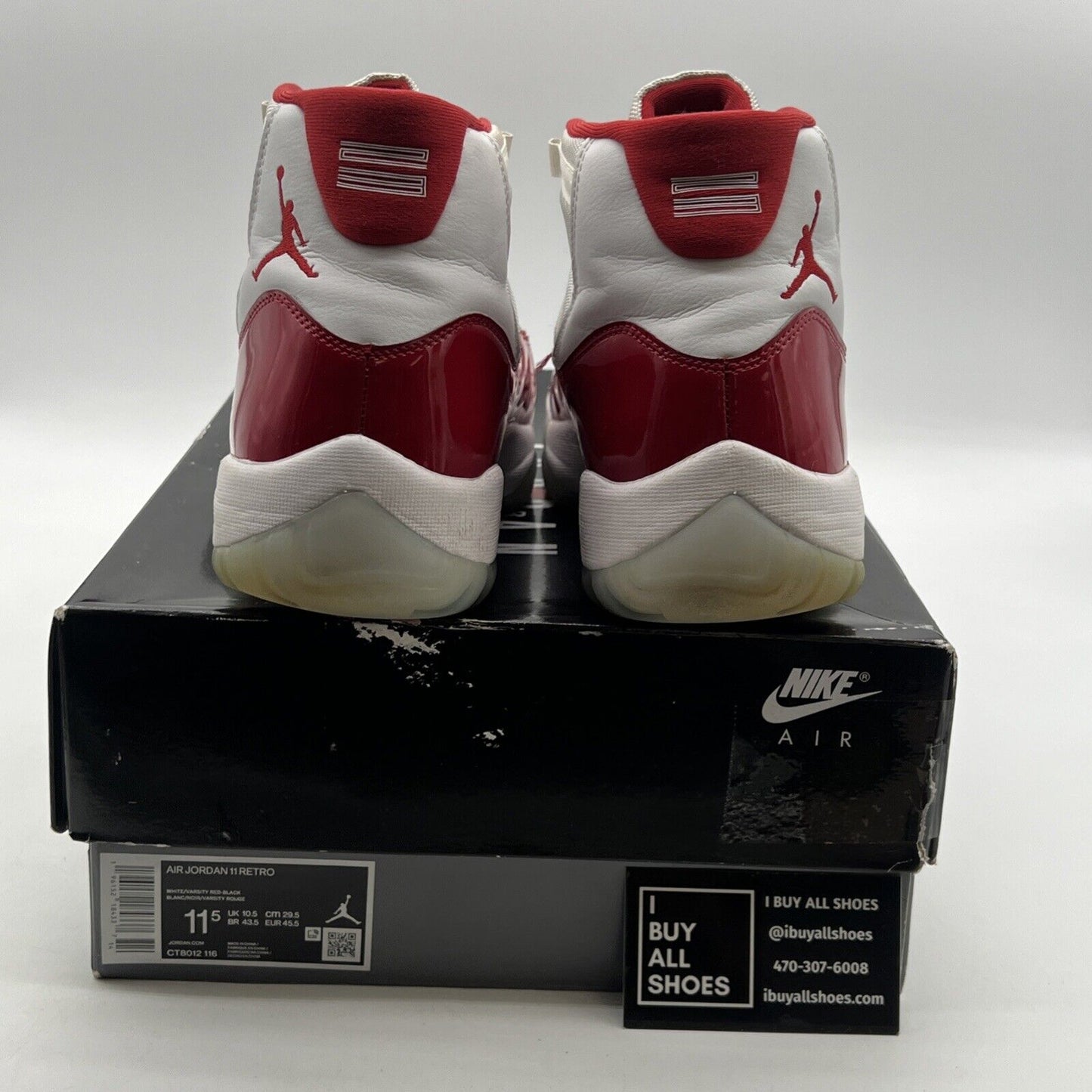 Size 11.5 - Air Jordan 11 Retro High Cherry (CT8012-116)