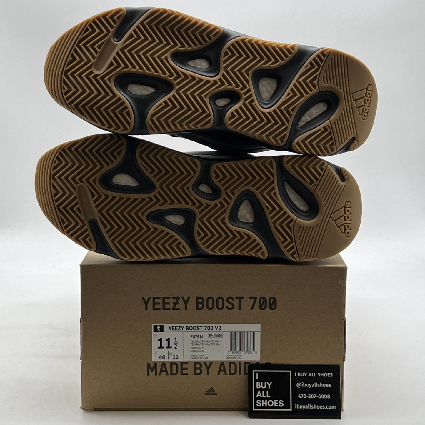 Size 11.5 - adidas Yeezy Boost 700 V2 Tephra (FU7914)