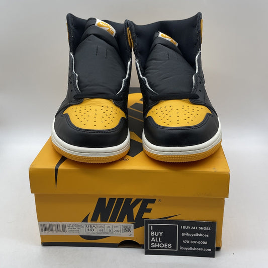 Size 10 - Air Jordan 1 Retro OG High Yellow Toe (555088-711)