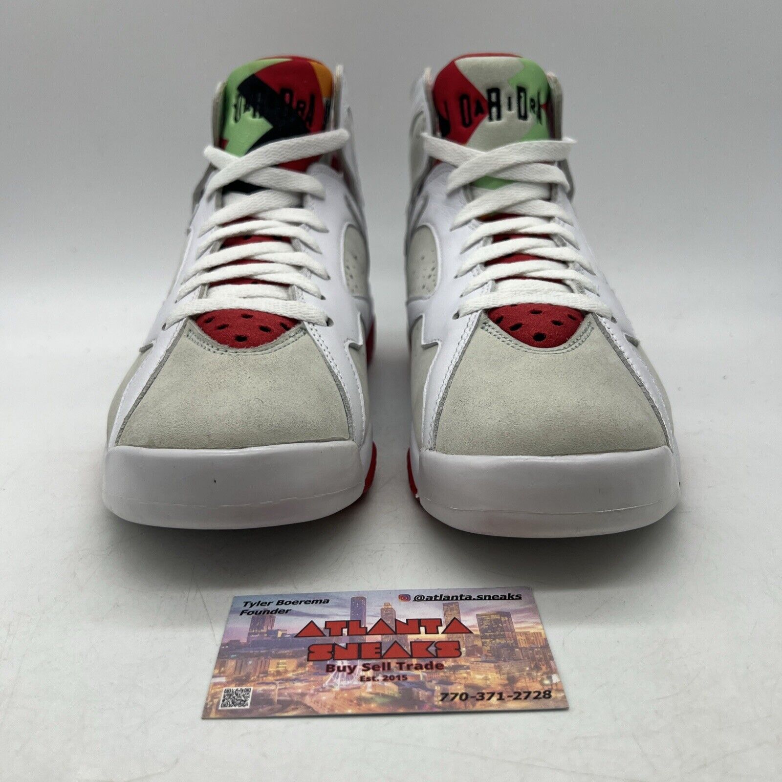 Size 8 - Air Jordan 7 Retro 2015 Hare Red (304775-125)