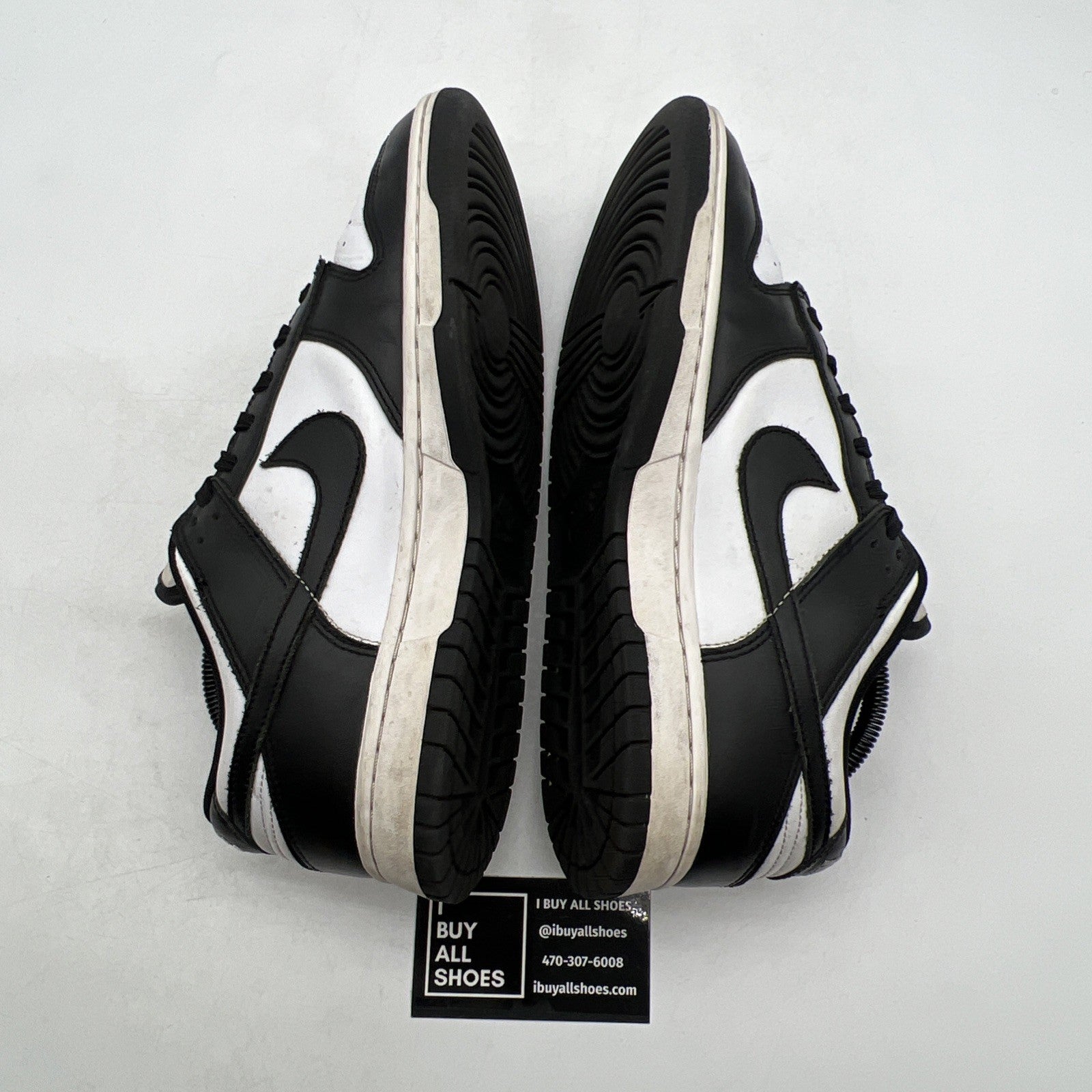 Size 9 - Nike Dunk Low Black White (DD1391-100)