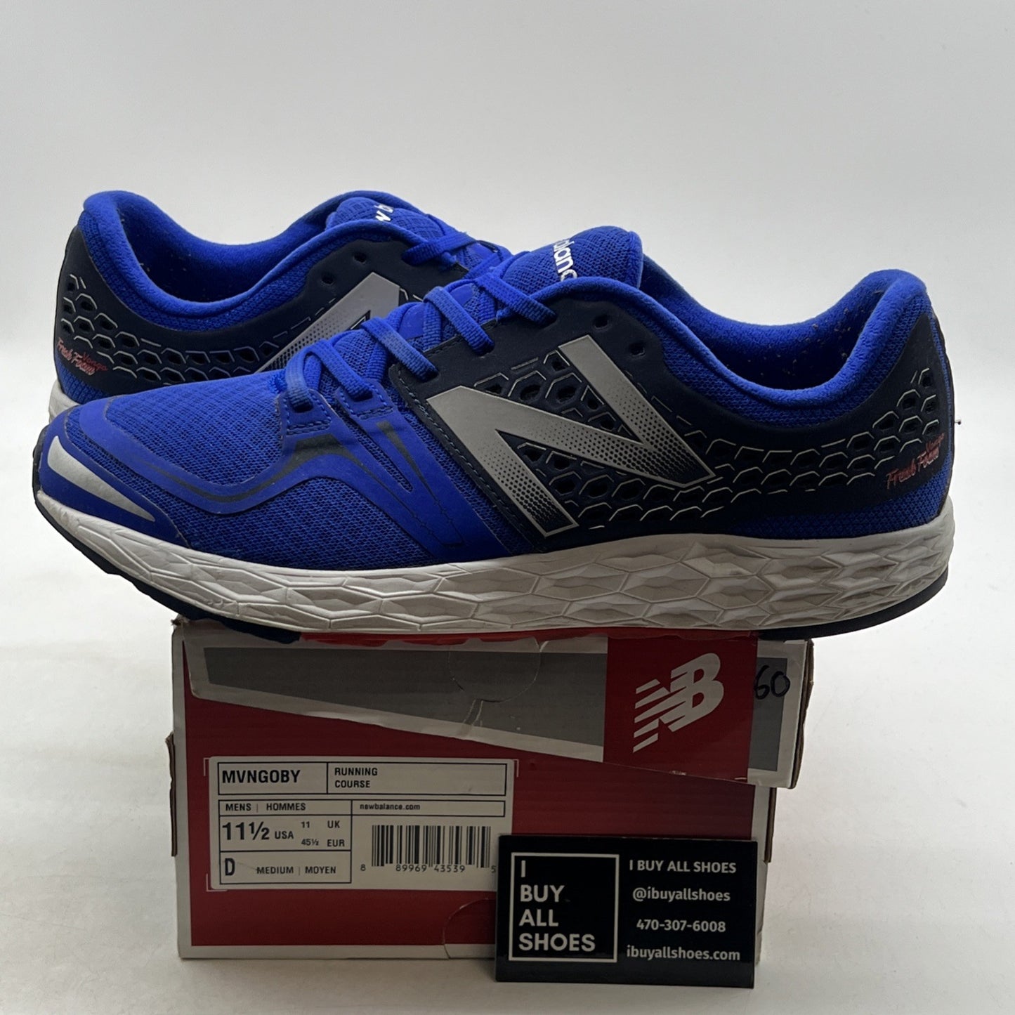Size 11.5 - New Balance Vongo Fresh Foam Blue (MVNG0BY)