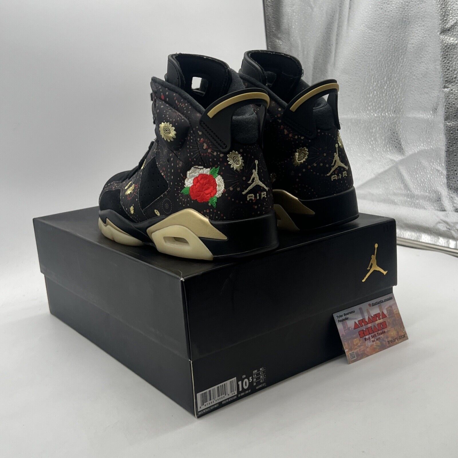 Size 10.5 - Air Jordan 6 Retro Chinese New Year (AA2492-021)