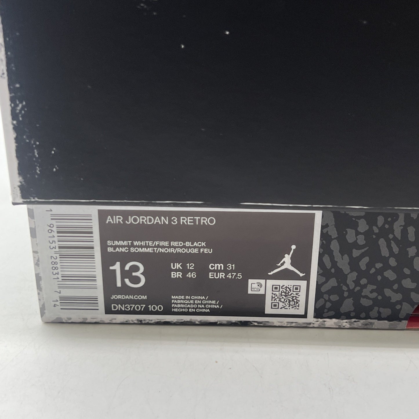 Size 13 - Air Jordan 3 Retro Mid White Cement Reimagined (DN3707-100)