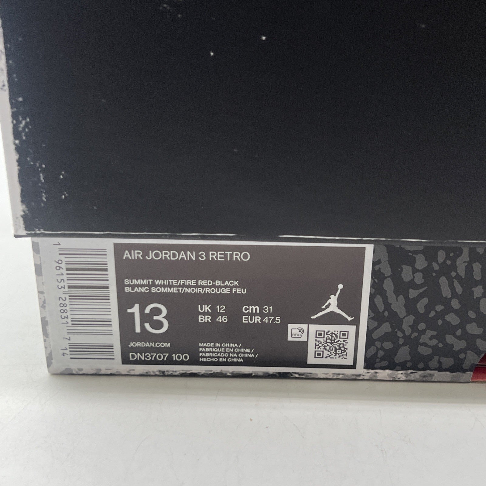 Size 13 - Air Jordan 3 Retro Mid White Cement Reimagined (DN3707-100)