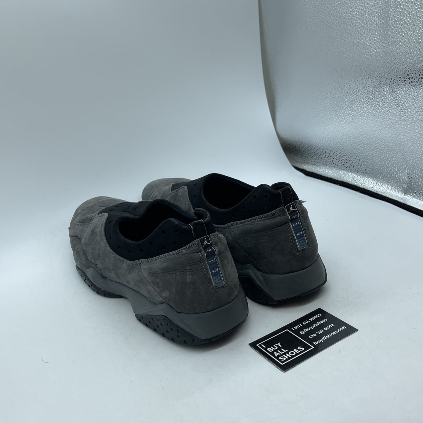 Size 13 - Jordan Two3 Relay Gray Black Suede (302369-002)