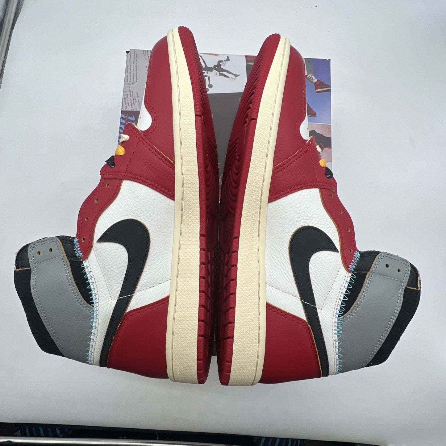 Size 12 - Union LA x Air Jordan 1 Retro OG SP High Chicago Shadow (HV8563-600)