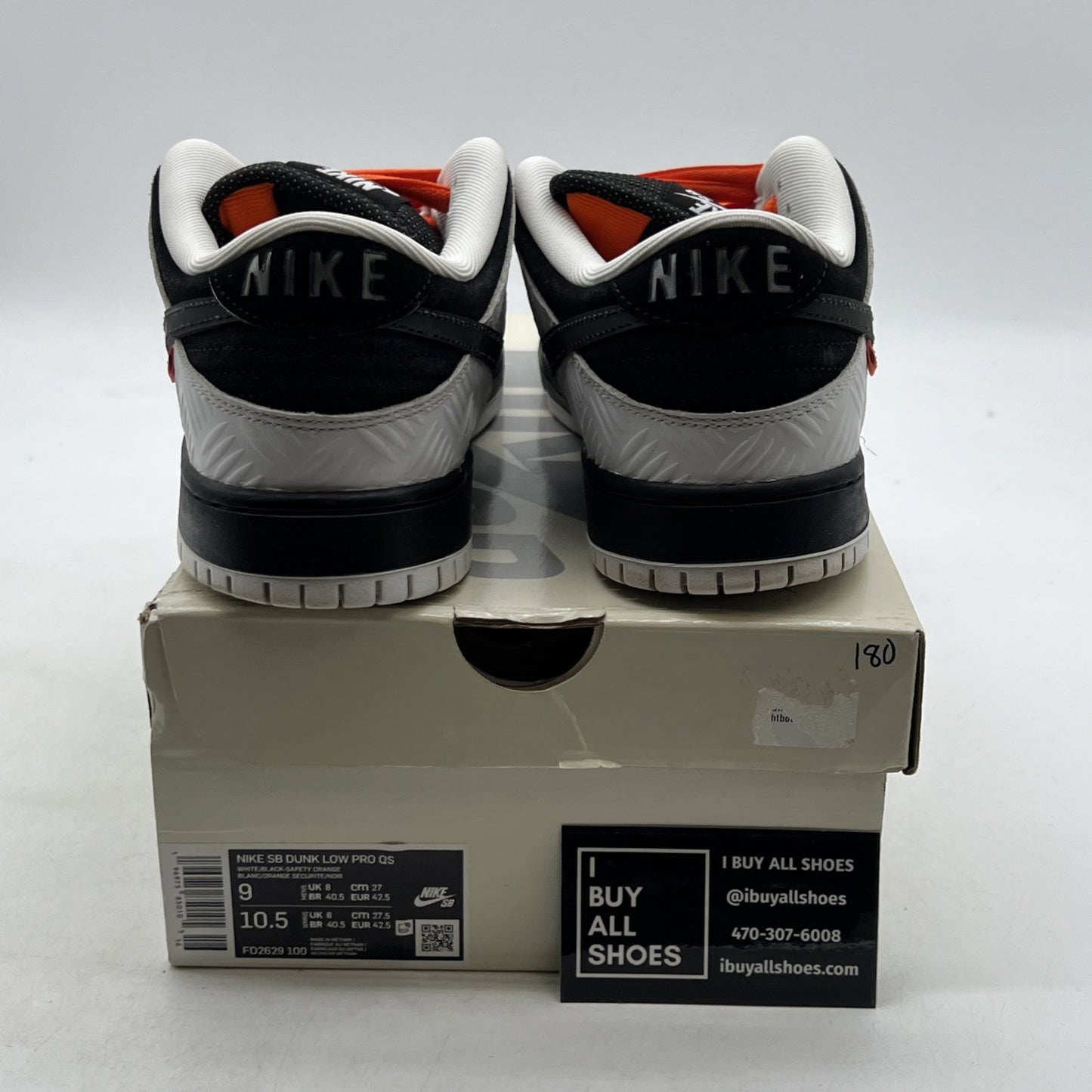 Size 9 - Nike SB Dunk Low x TightBooth White (FD2629-100)