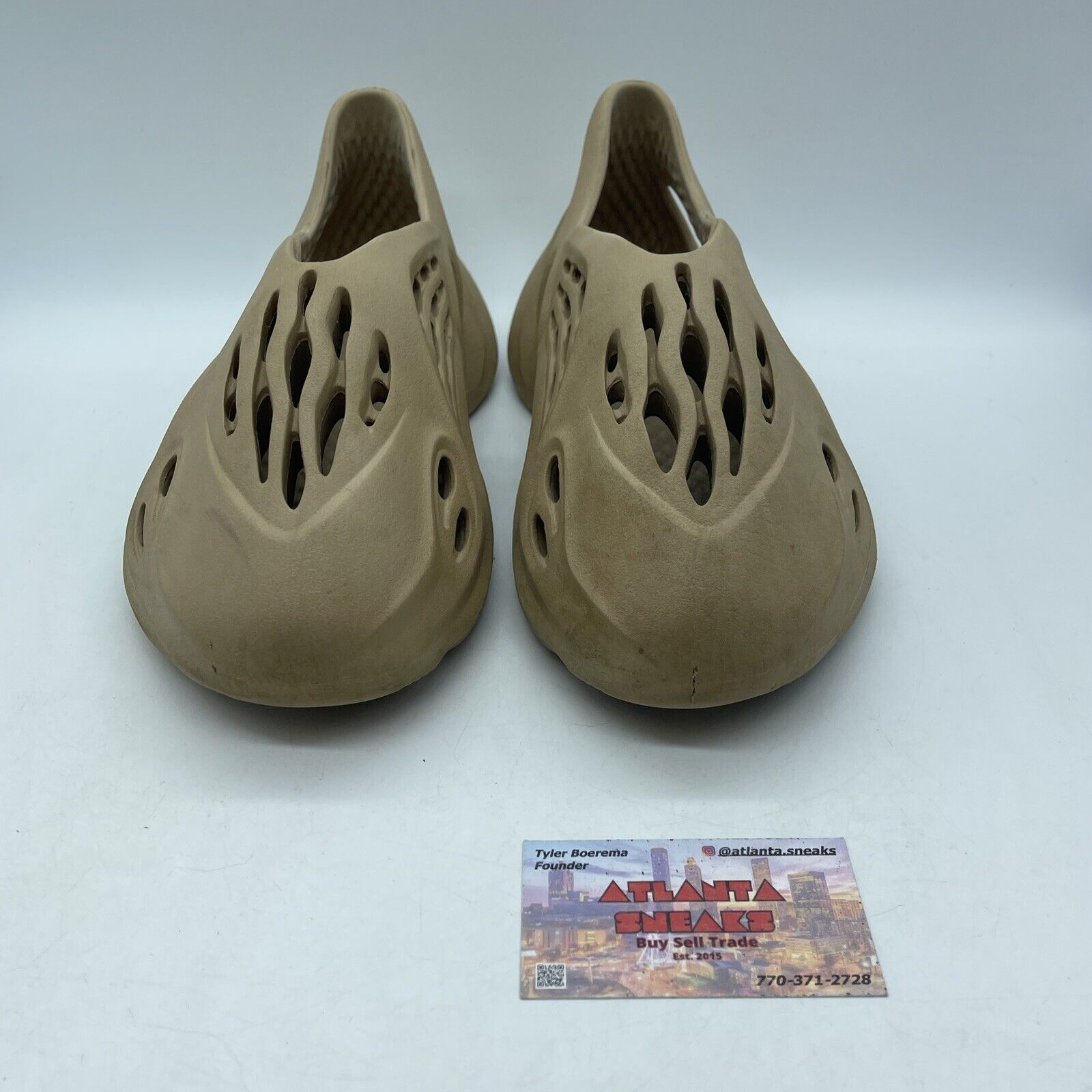 Size 11 - adidas Yeezy Foam Runner Stone Sage (4752)