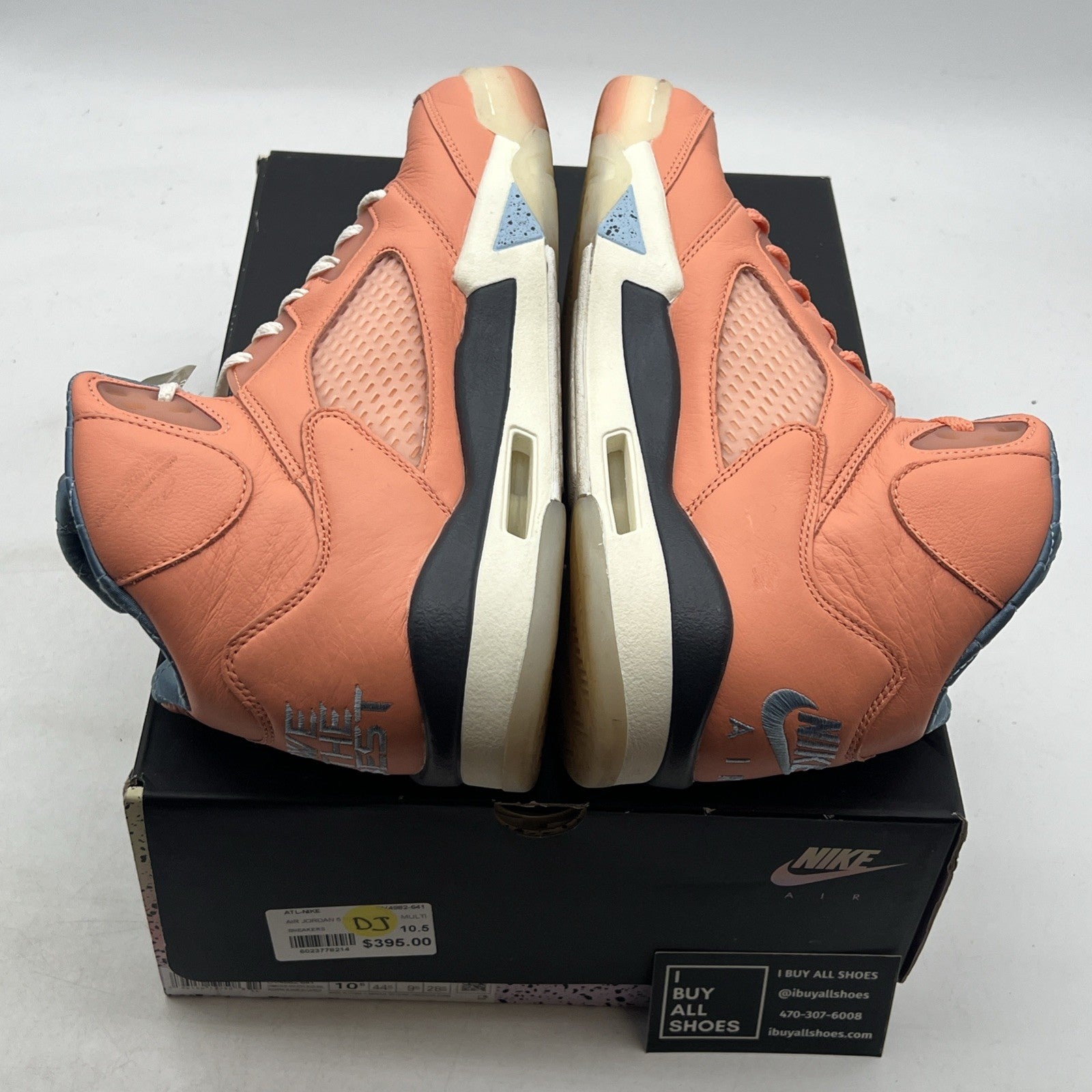 Size 10.5 - Air Jordan 5 Retro x DJ Khaled Mid We The Best - Crimson Bliss