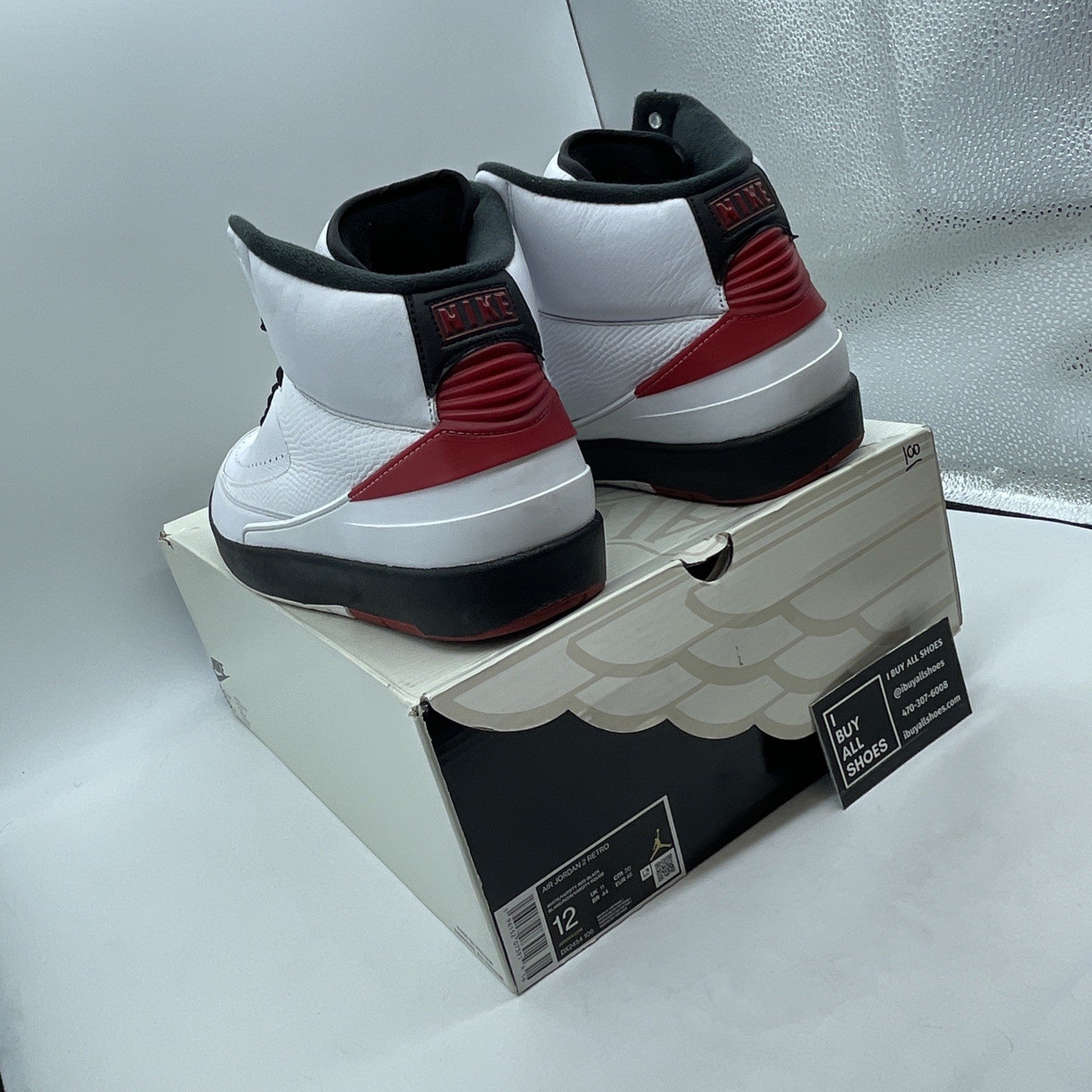 Size 12 - Air Jordan 2 Retro Mid Chicago (DX2454-106)