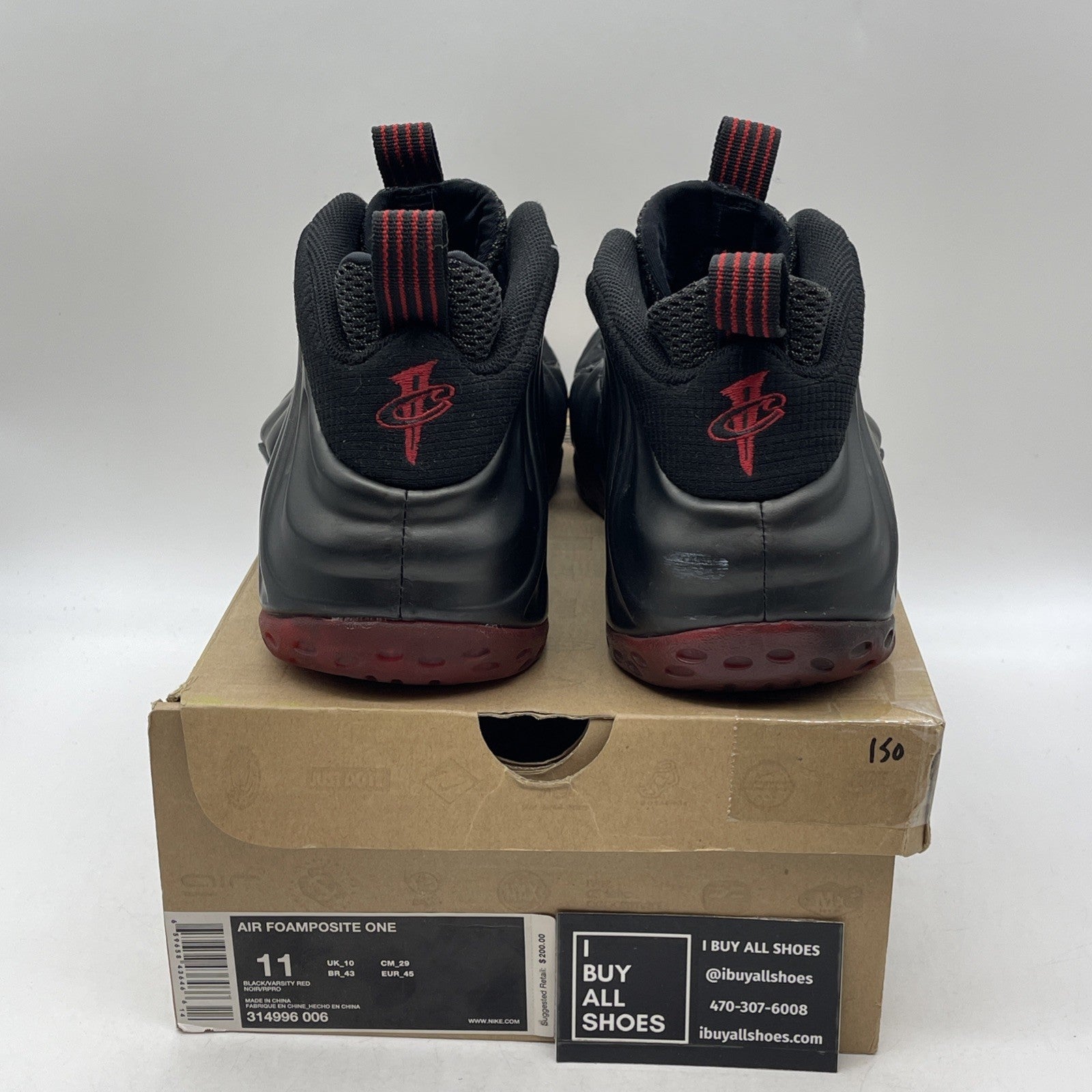 Size 11 - Nike Air Foamposite One 2010 Cough Drop (314996-006)