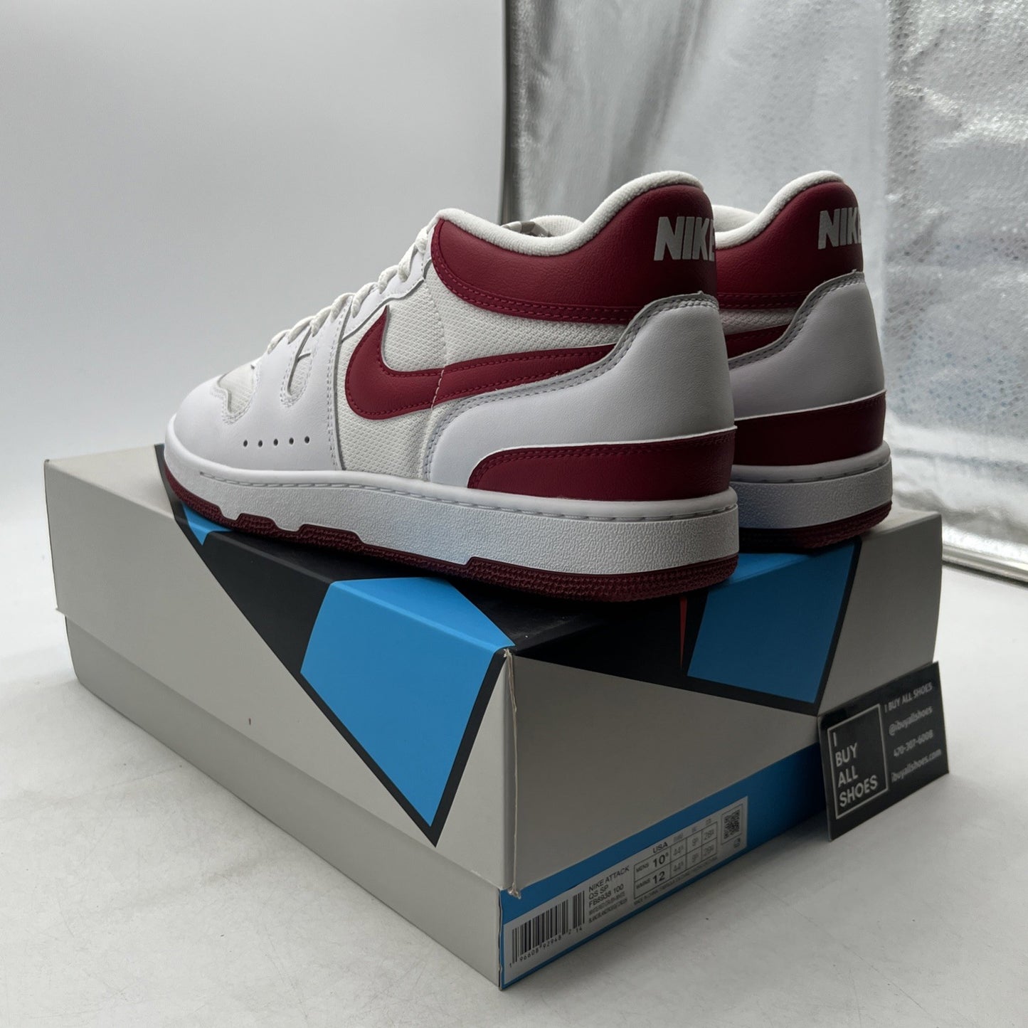 Size 10.5 - Nike Mac Attack QS SP Red Crush (FB8938-100)
