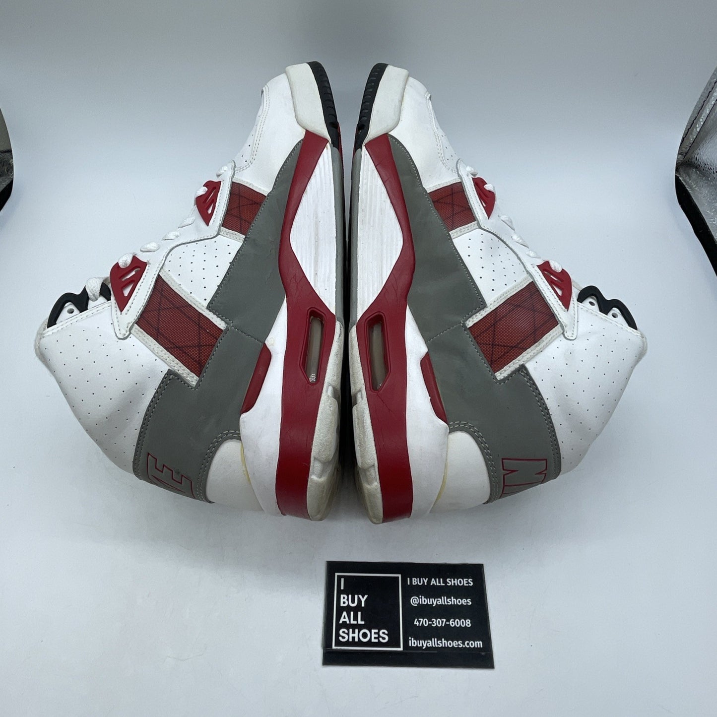 Size 13 - Nike Air Trainer SC High White Varsity Red (302346-107)