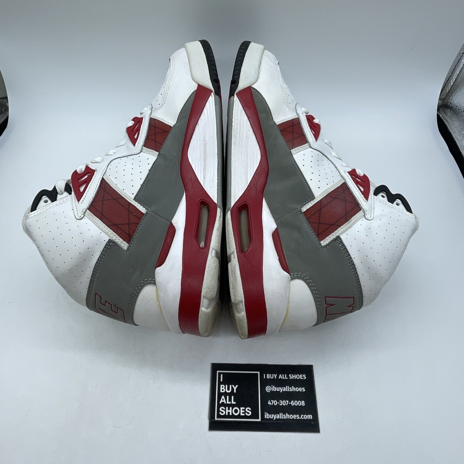 Size 13 - Nike Air Trainer SC High White Varsity Red (302346-107)