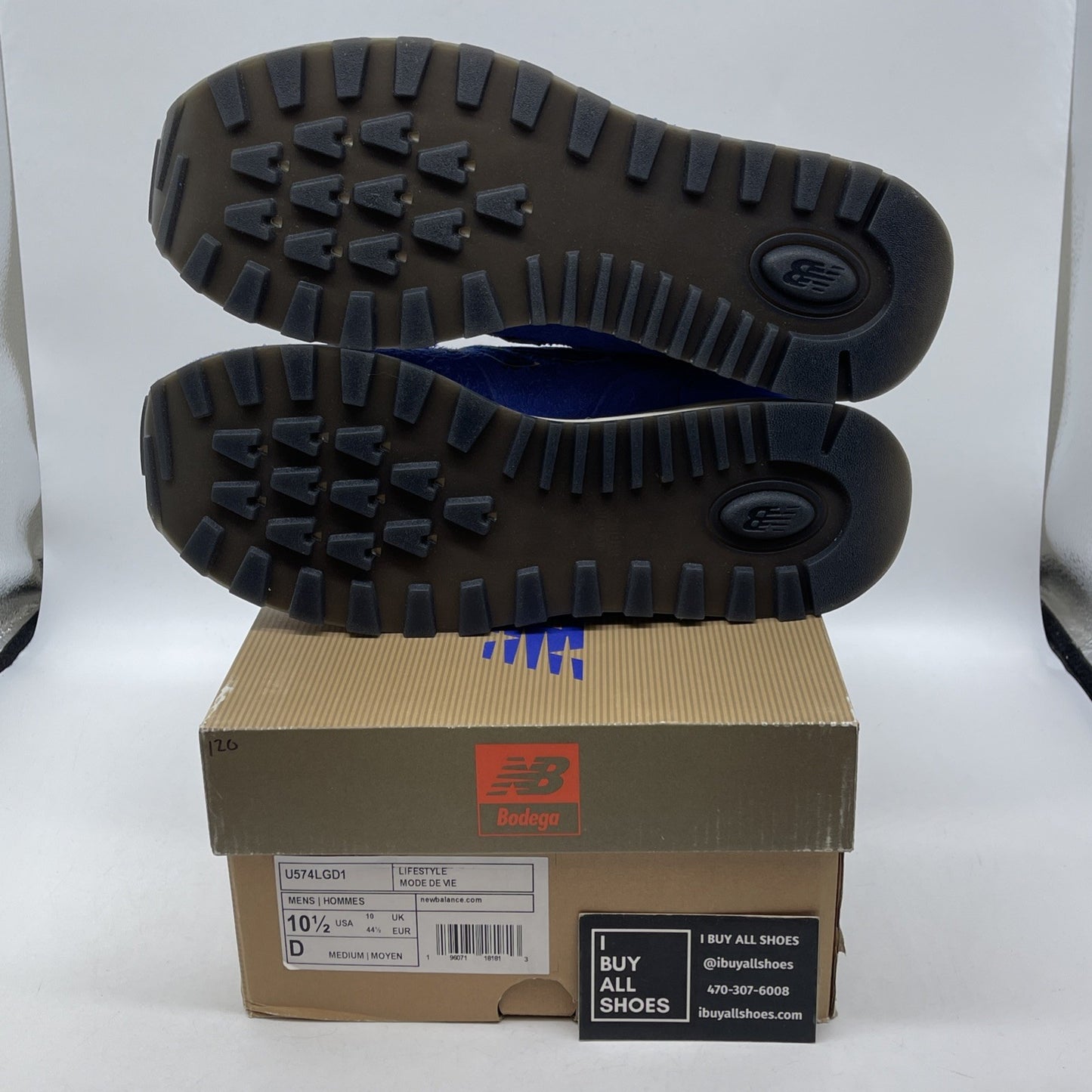 Size 10.5 - New Balance Bodega x 574 Legacy Departure Suede (U574LGD1)