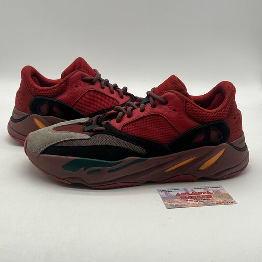 Size 13 - adidas Yeezy Boost 700 Hi-Res Red Suede Leather (HQ6979)