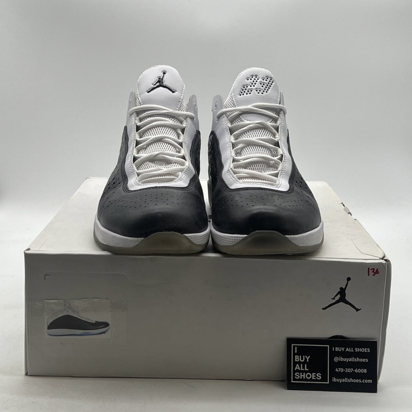 Size 13 - Air Jordan 2011 White Black (436771-101)