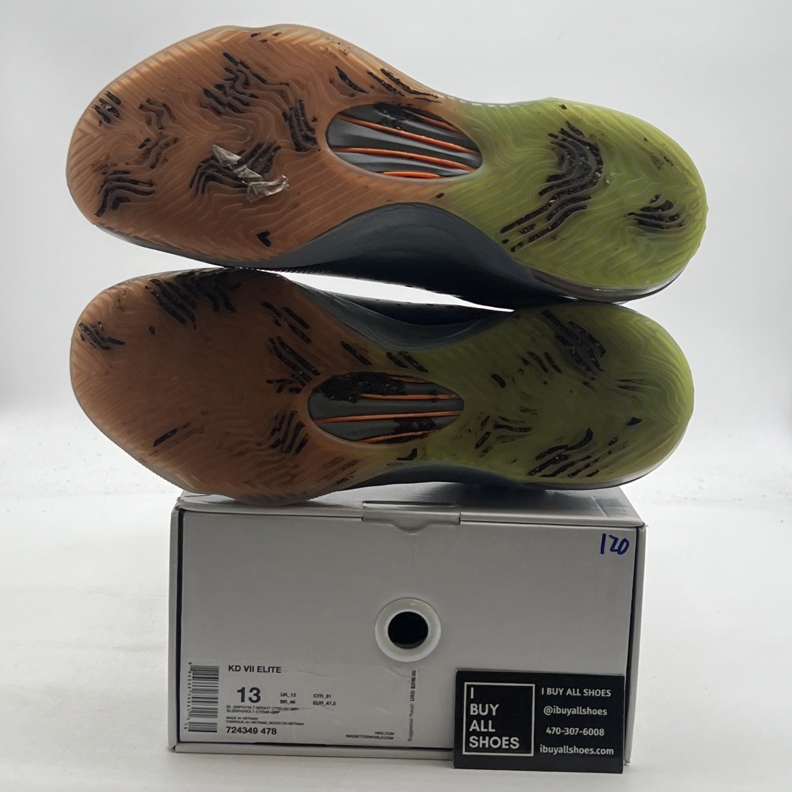Size 13 - Nike KD 7 Elite Team - (724349-478)