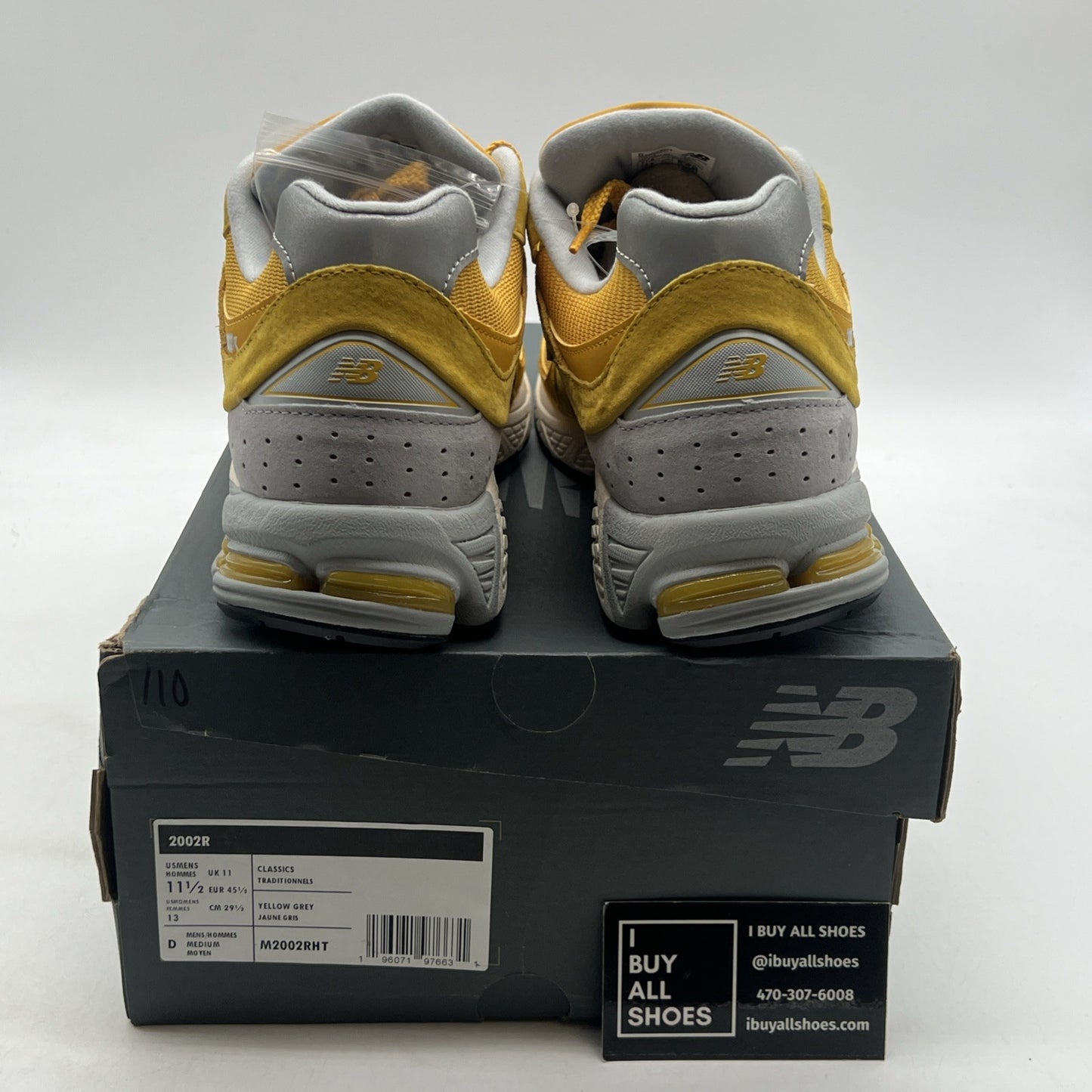 Size 11.5 - New Balance 2002R Egg yolk (M2002RHT)