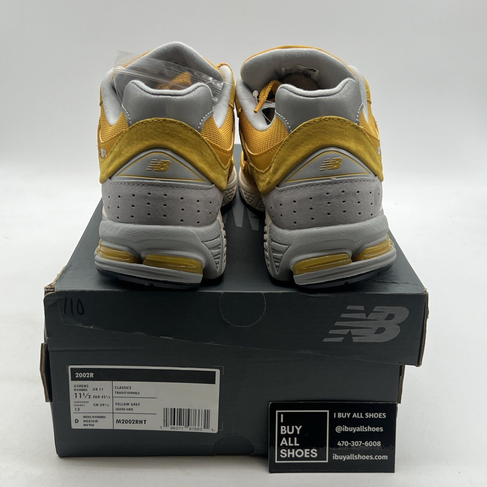 Size 11.5 - New Balance 2002R Egg yolk (M2002RHT)