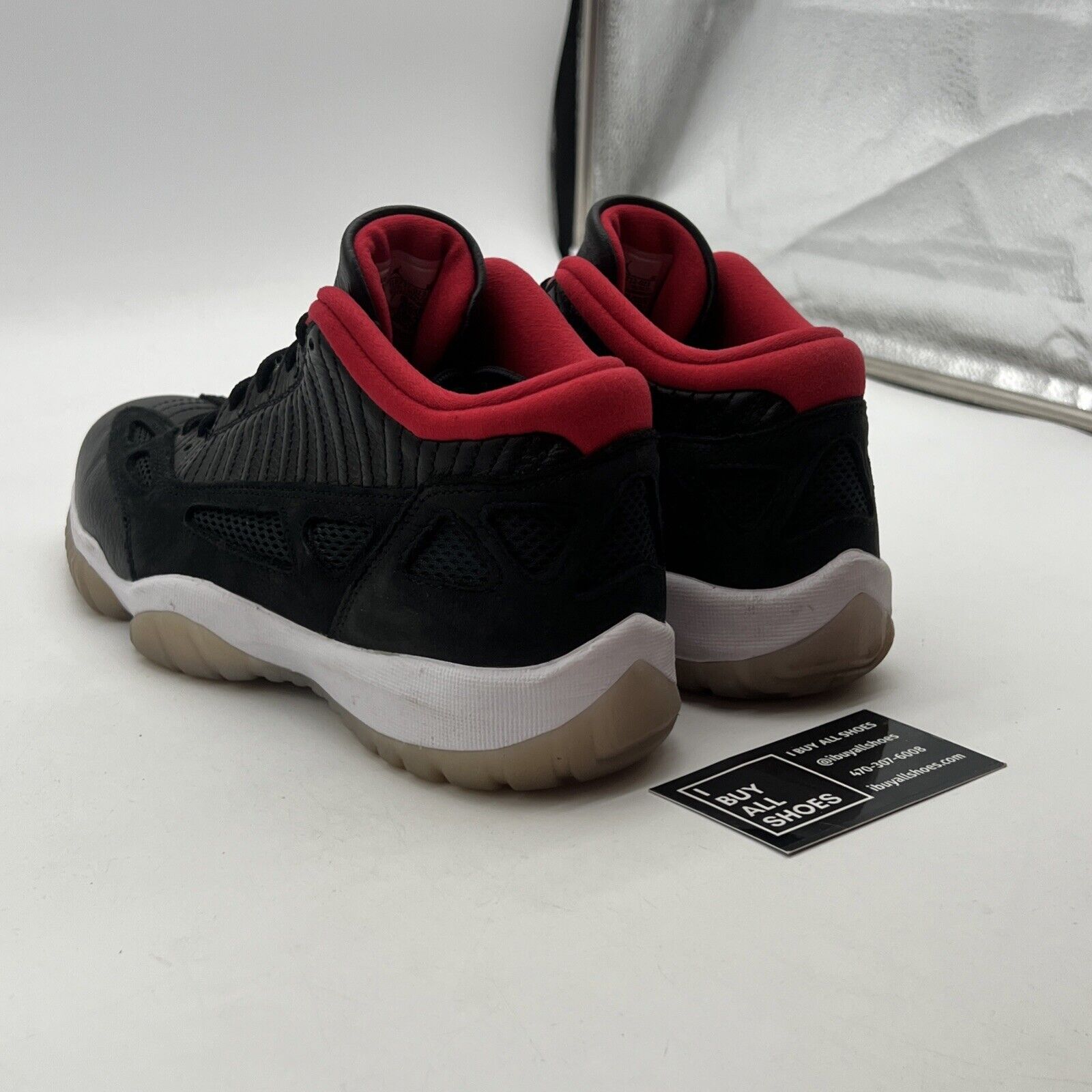 Size 8 - Air Jordan 11 Retro IE 2021 Low Bred (919712-023)