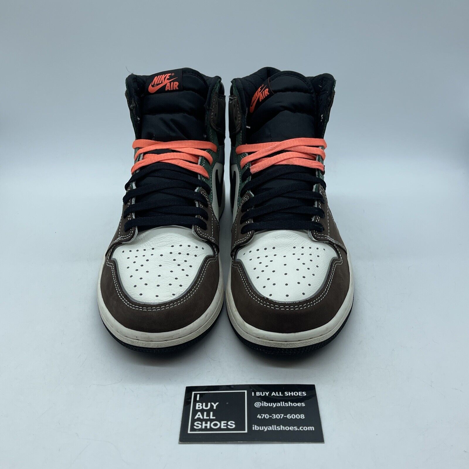 Size 10 - Jordan 1 High OG Crafted Purple White Suede Leather (DH309-001)