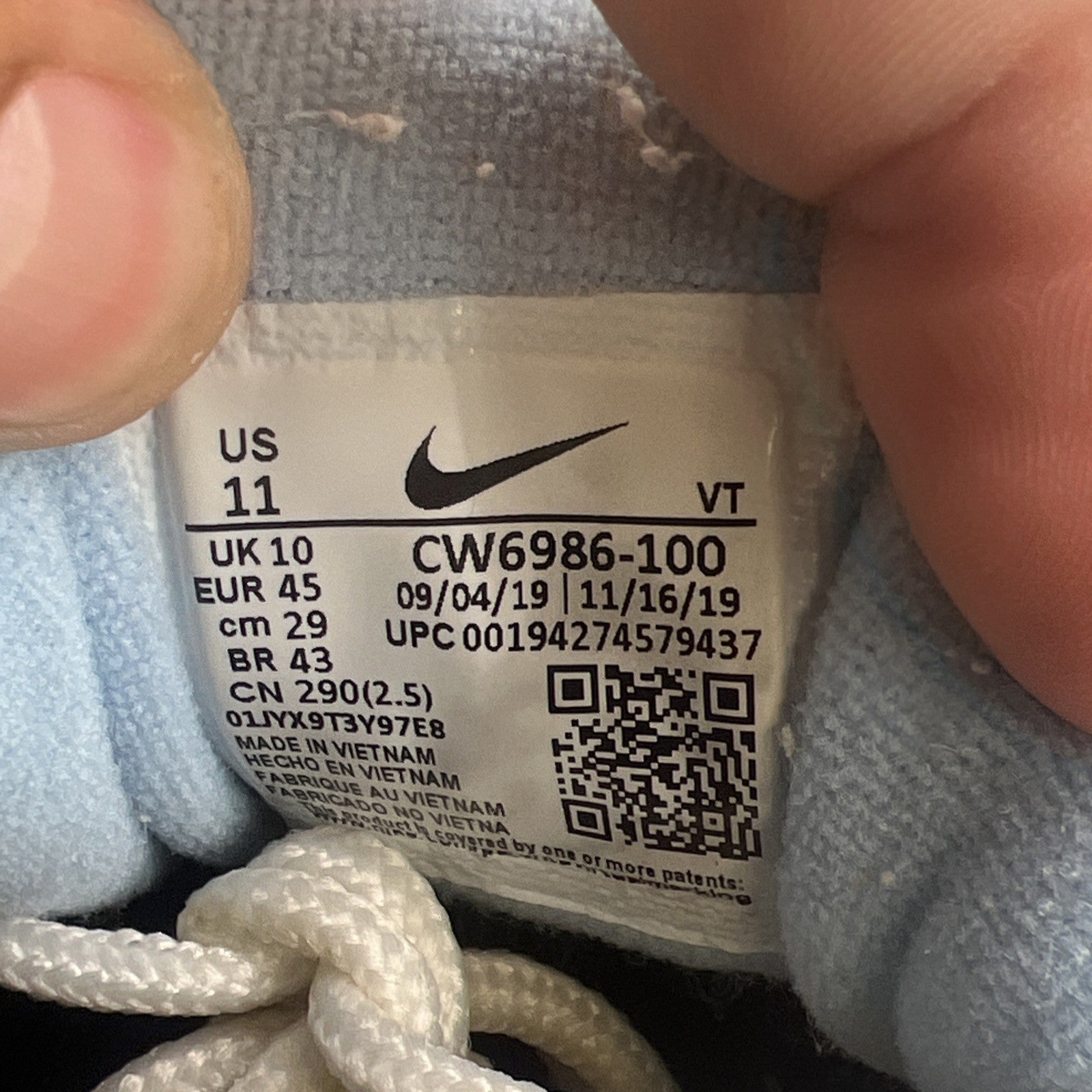 Size 11 - Nike Air Max 97 Gundam (CW6986-100)