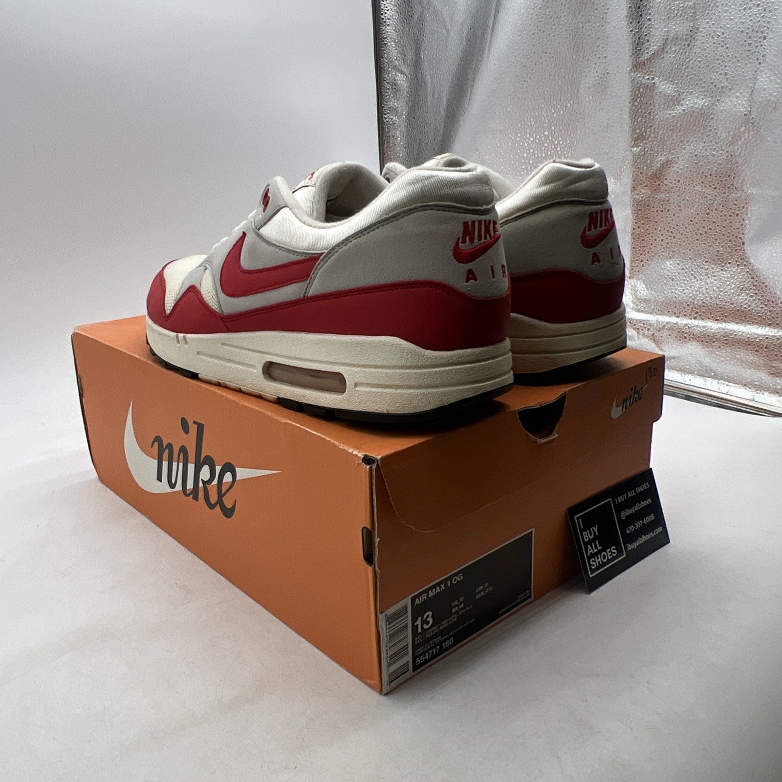 Size 13 - Nike Air Max 1 OG Vintage (554717-160)