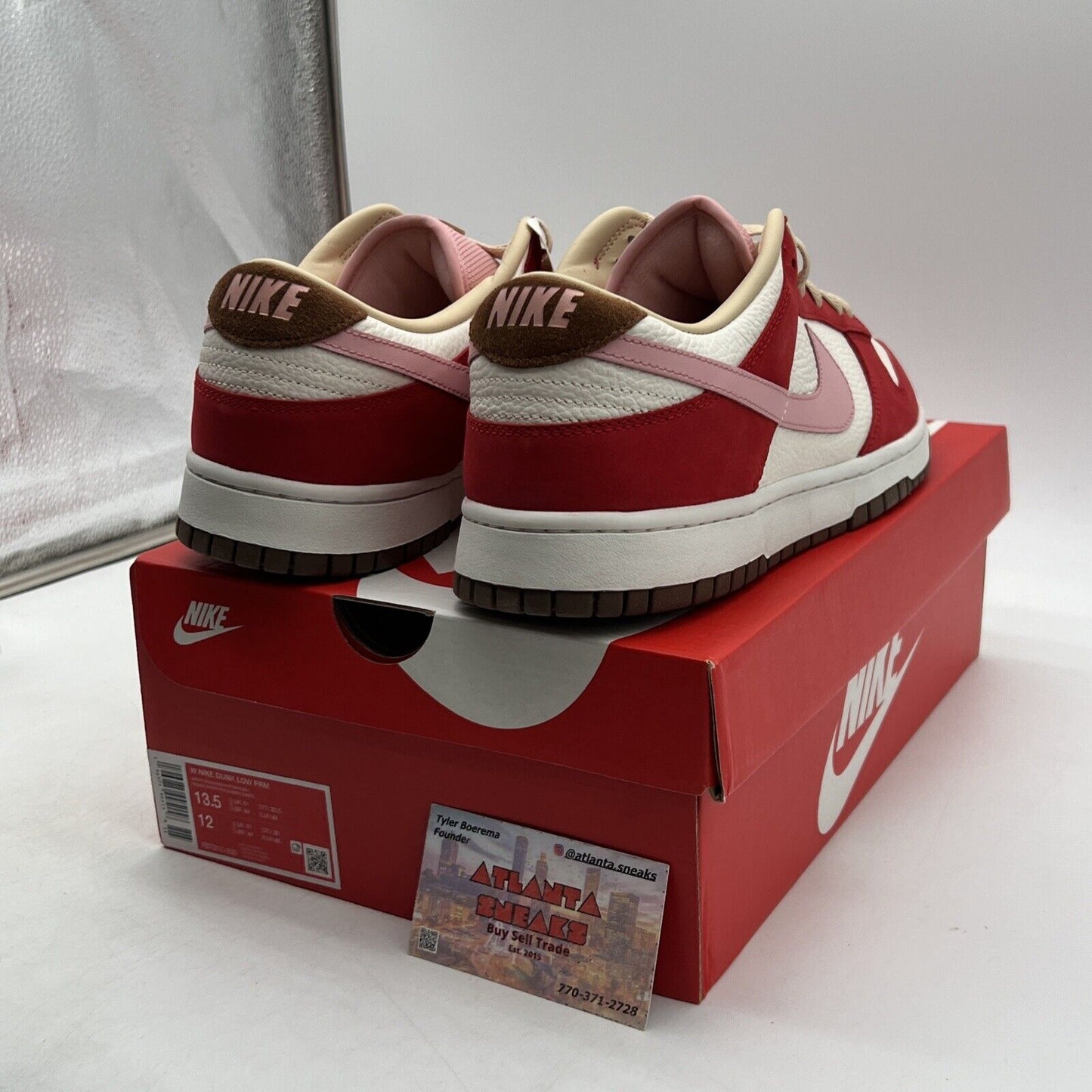 Size 13.5 - Nike Dunk Premium Low Bacon W (FB7910-600)