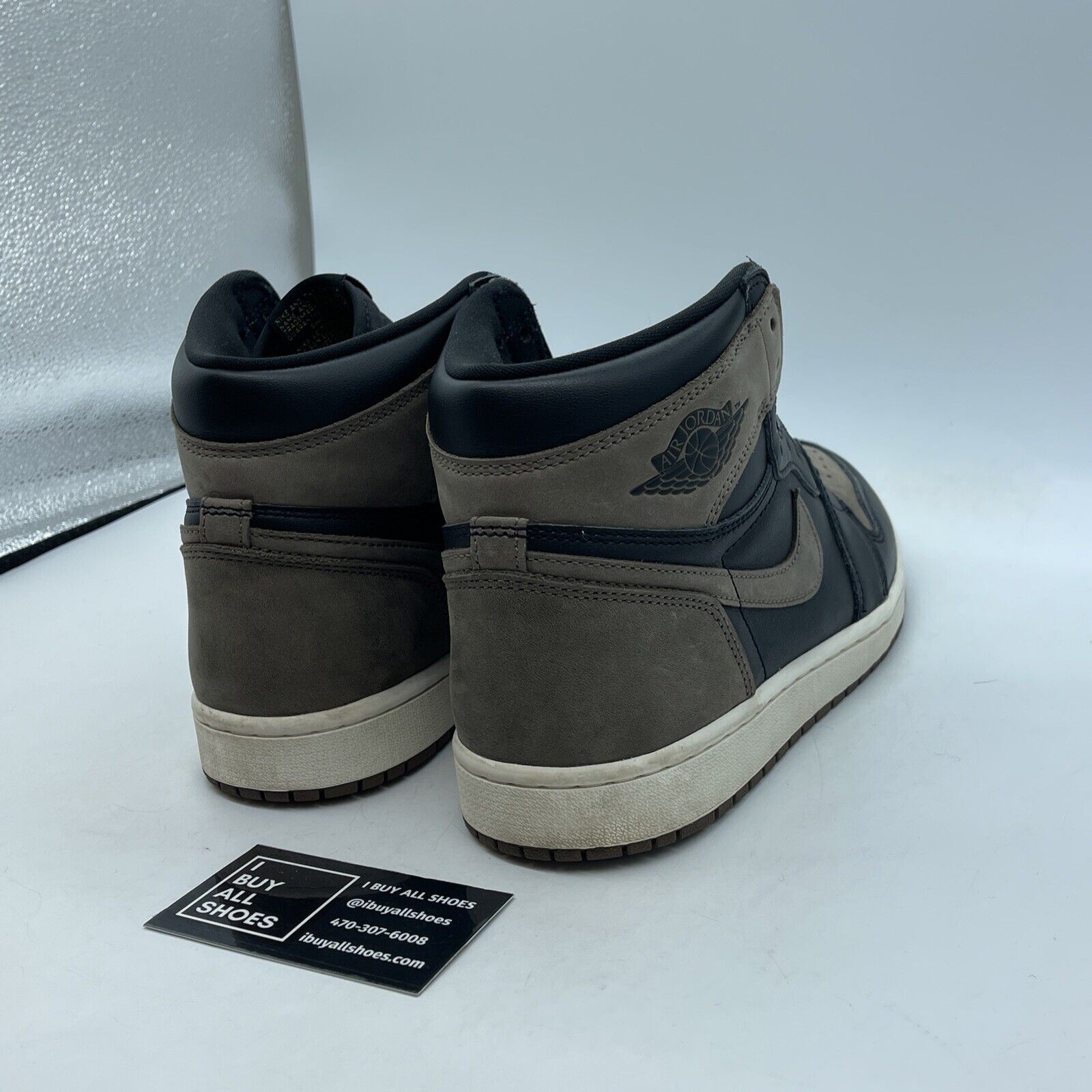 Size 9 - Jordan 1 Retro OG High Palomino Black Brown Leather Suede (DZ5485-020)