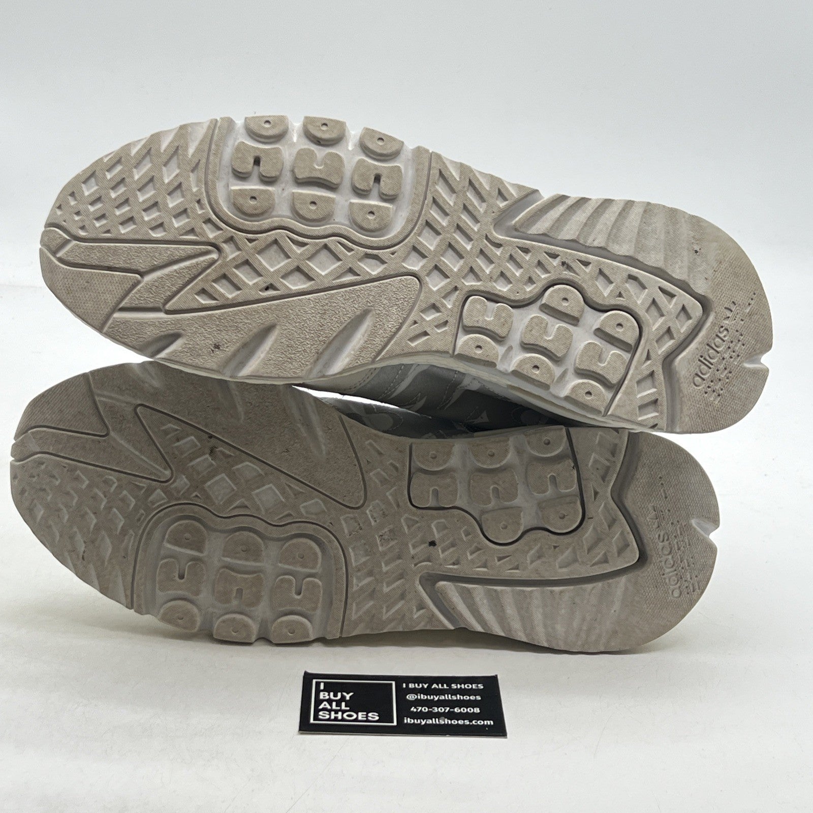 Size 14 - 3M x Adidas Nite Jogger Gray (EE5855)