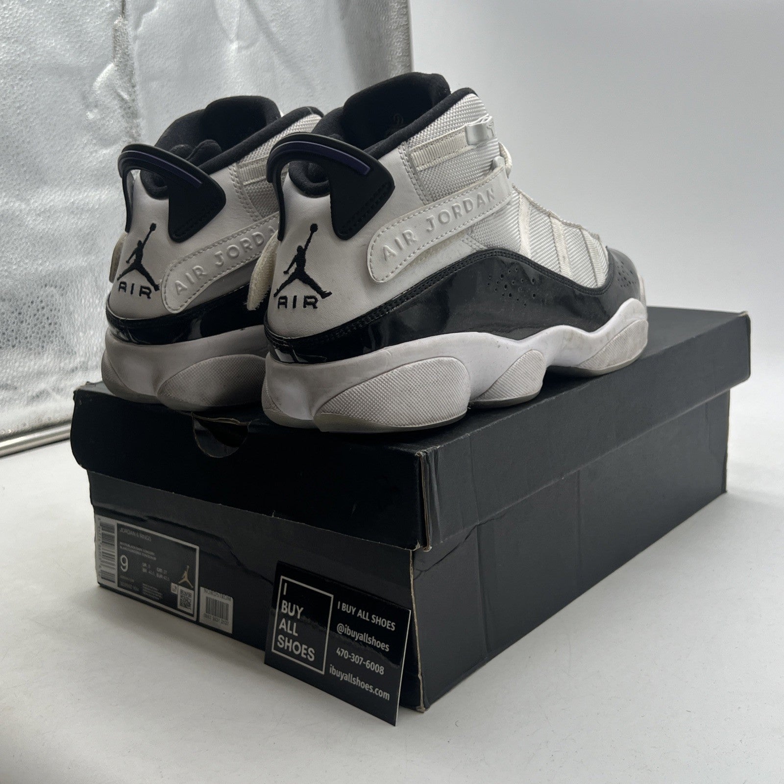 Size 9 - Air Jordan 6 Rings Concord 2017 (322922-104)