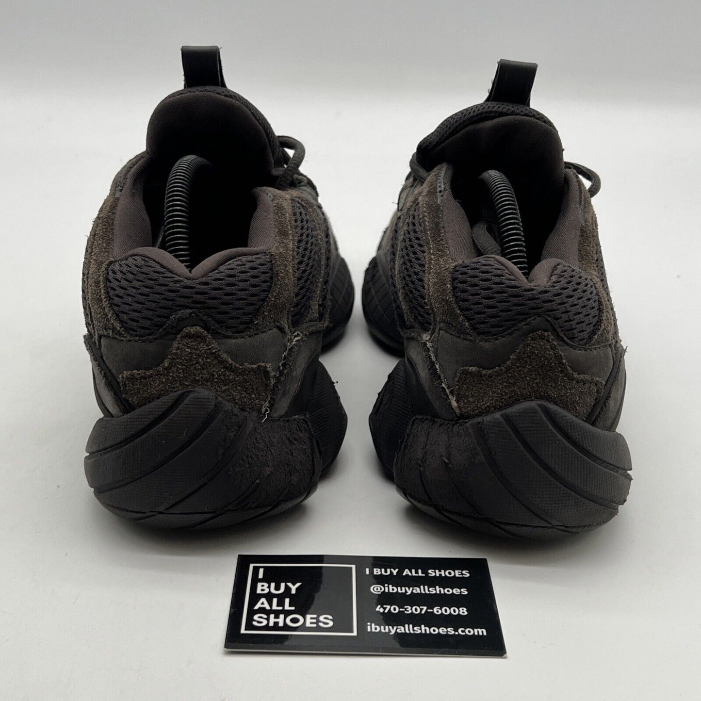 Size 9.5 - adidas Yeezy 500 Low Utility Black (F36640)