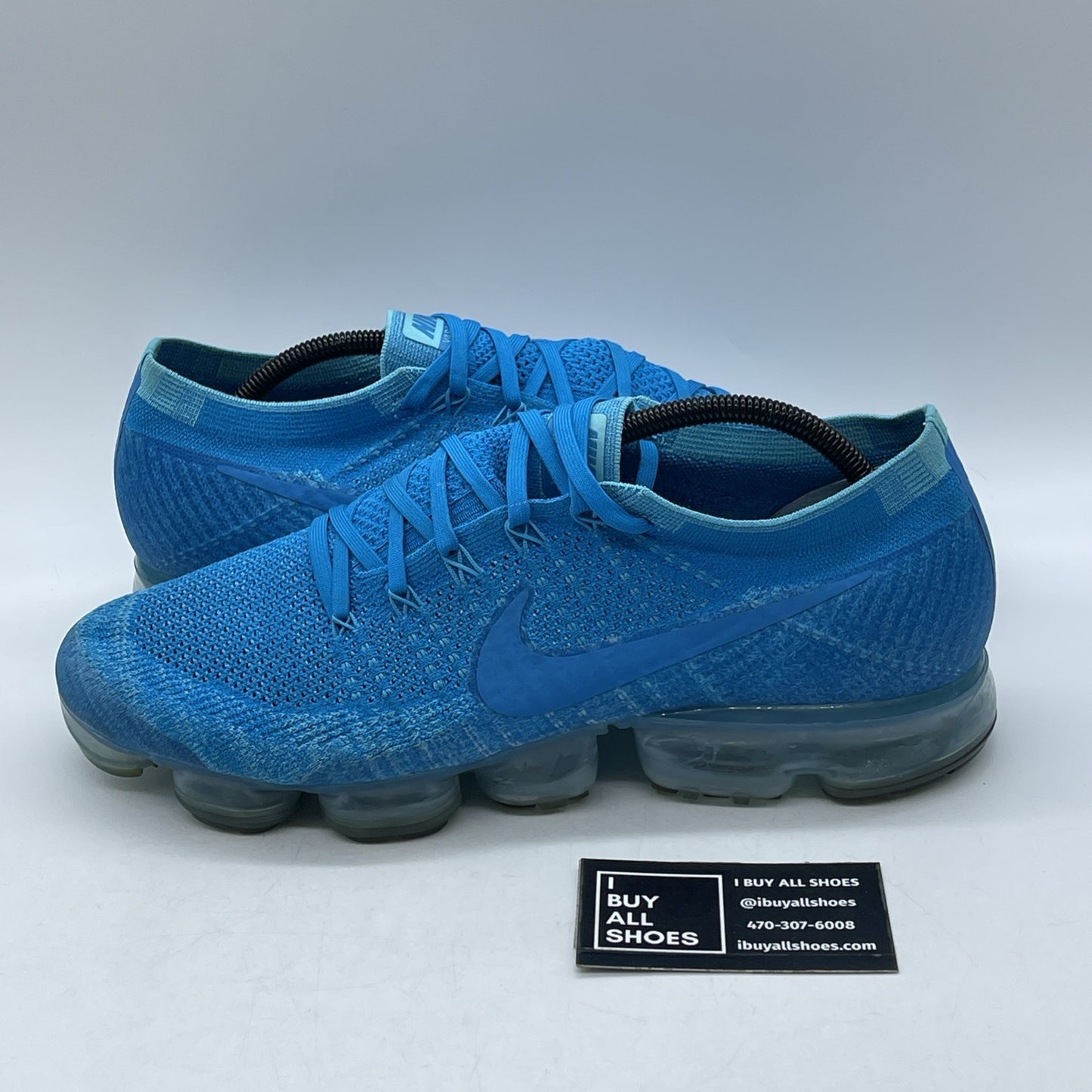 Size 12 - Nike Air VaporMax Flyknit Blue Orbit (849558-402)