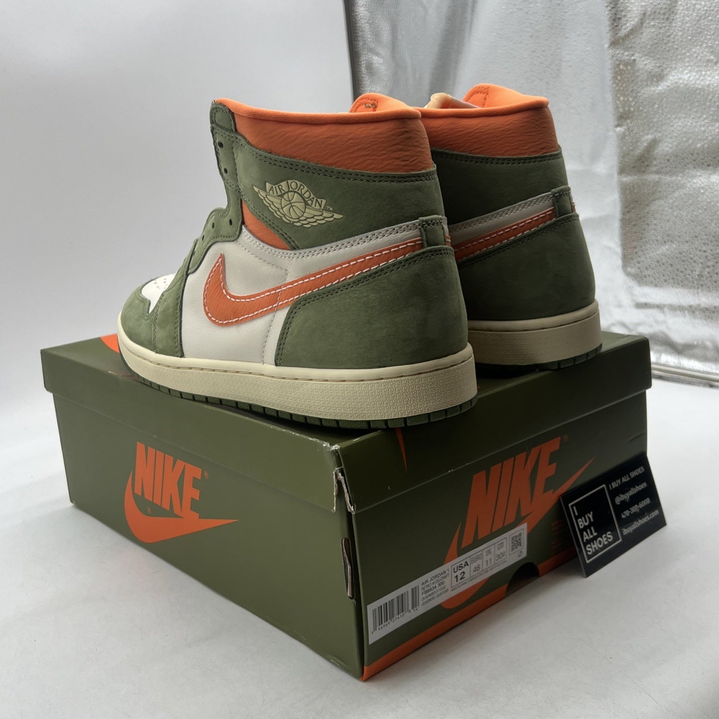 Size 12 - Air Jordan 1 Retro OG Craft High Celadon (FB9934-300)