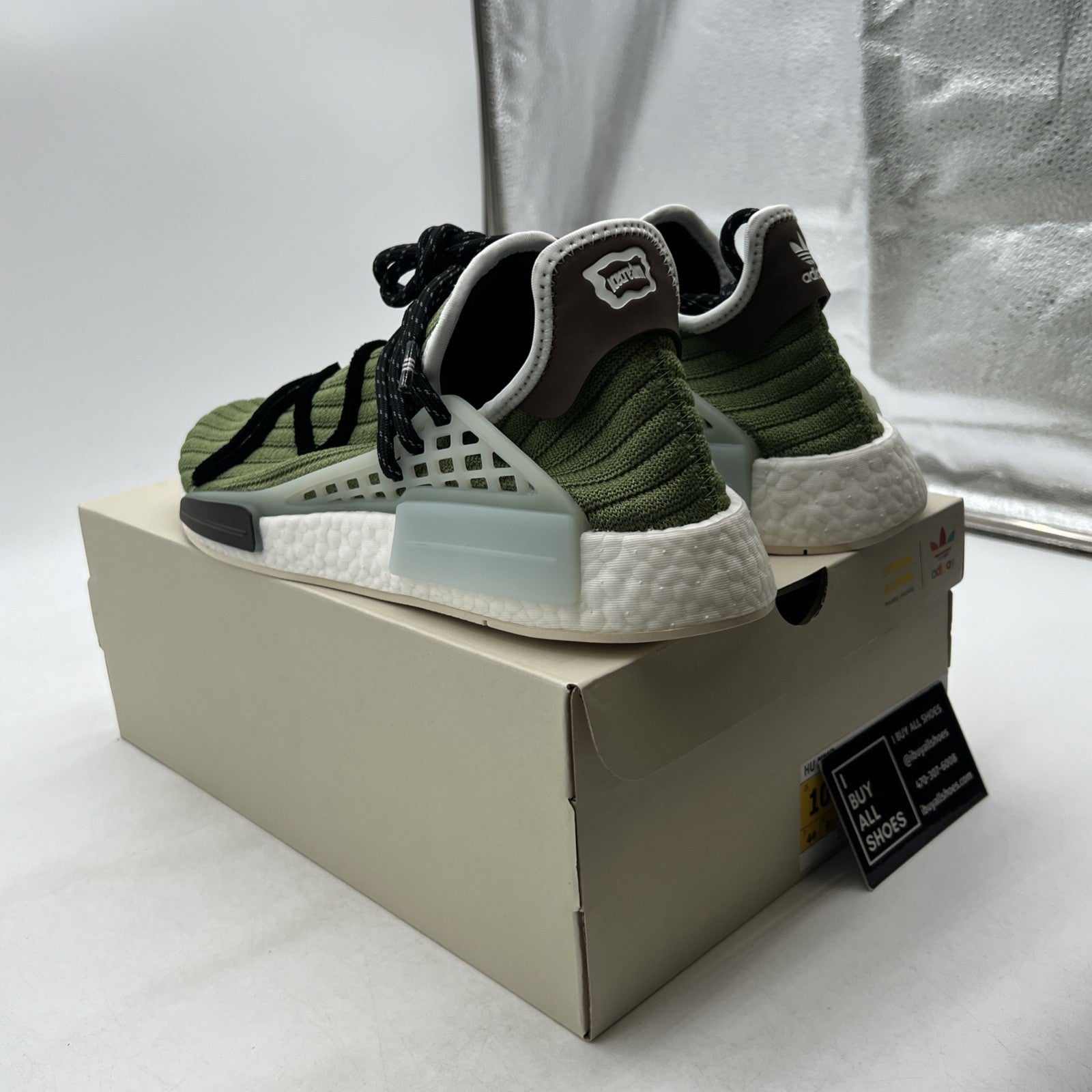 Size 10 - adidas BBC Ice Cream x Pharrell x NMD Human Race Running Dog (GZ1664)