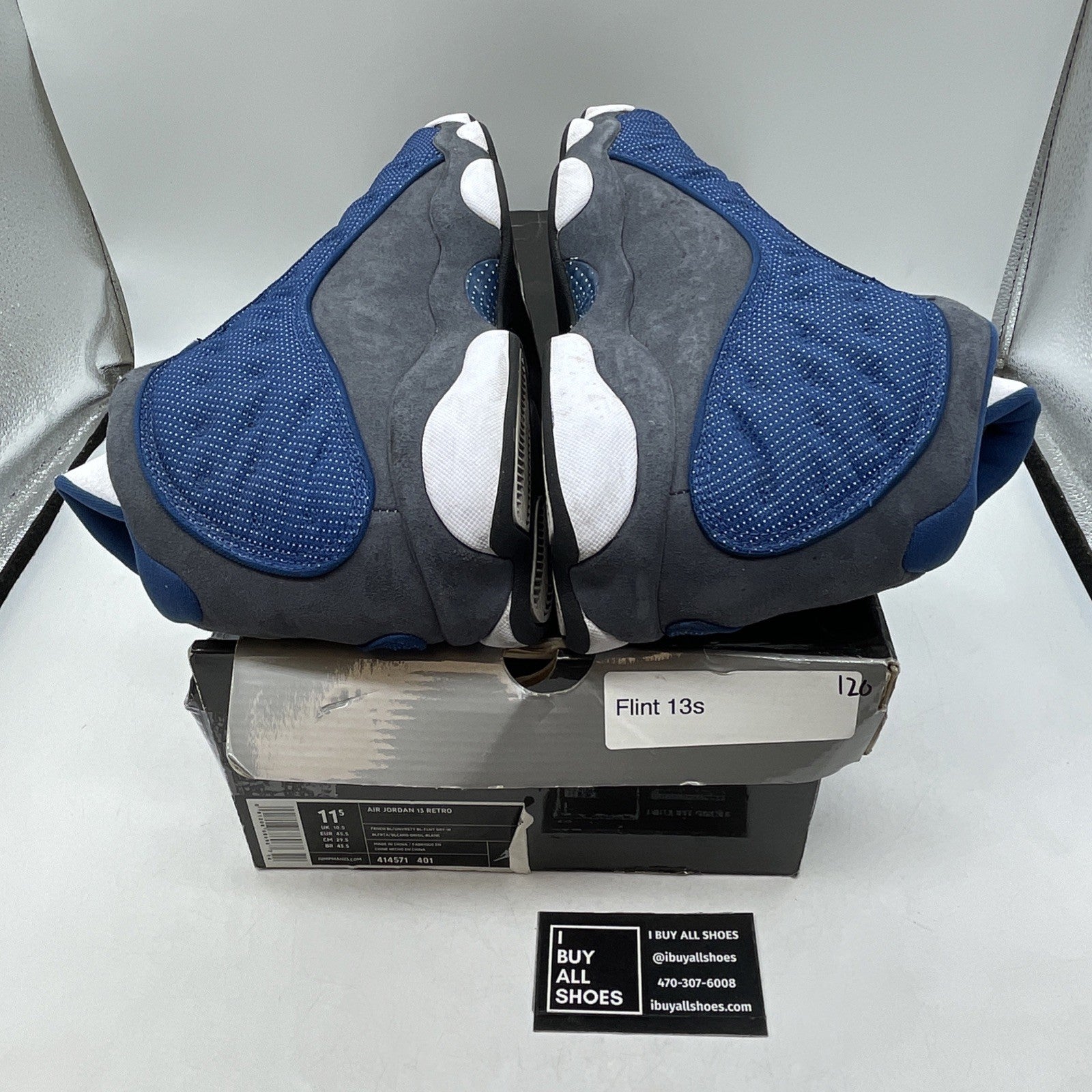 Size 11.5 - Air Jordan 13 Retro 2010 Flint (414571-401)