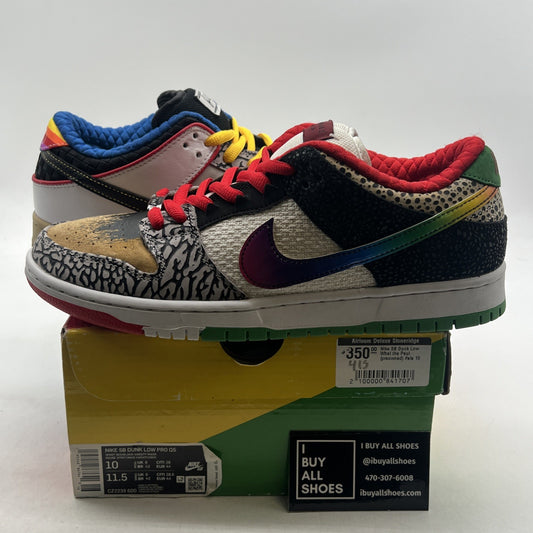 Size 10 - Nike SB Dunk Low What The Paul (CZ2239-600)