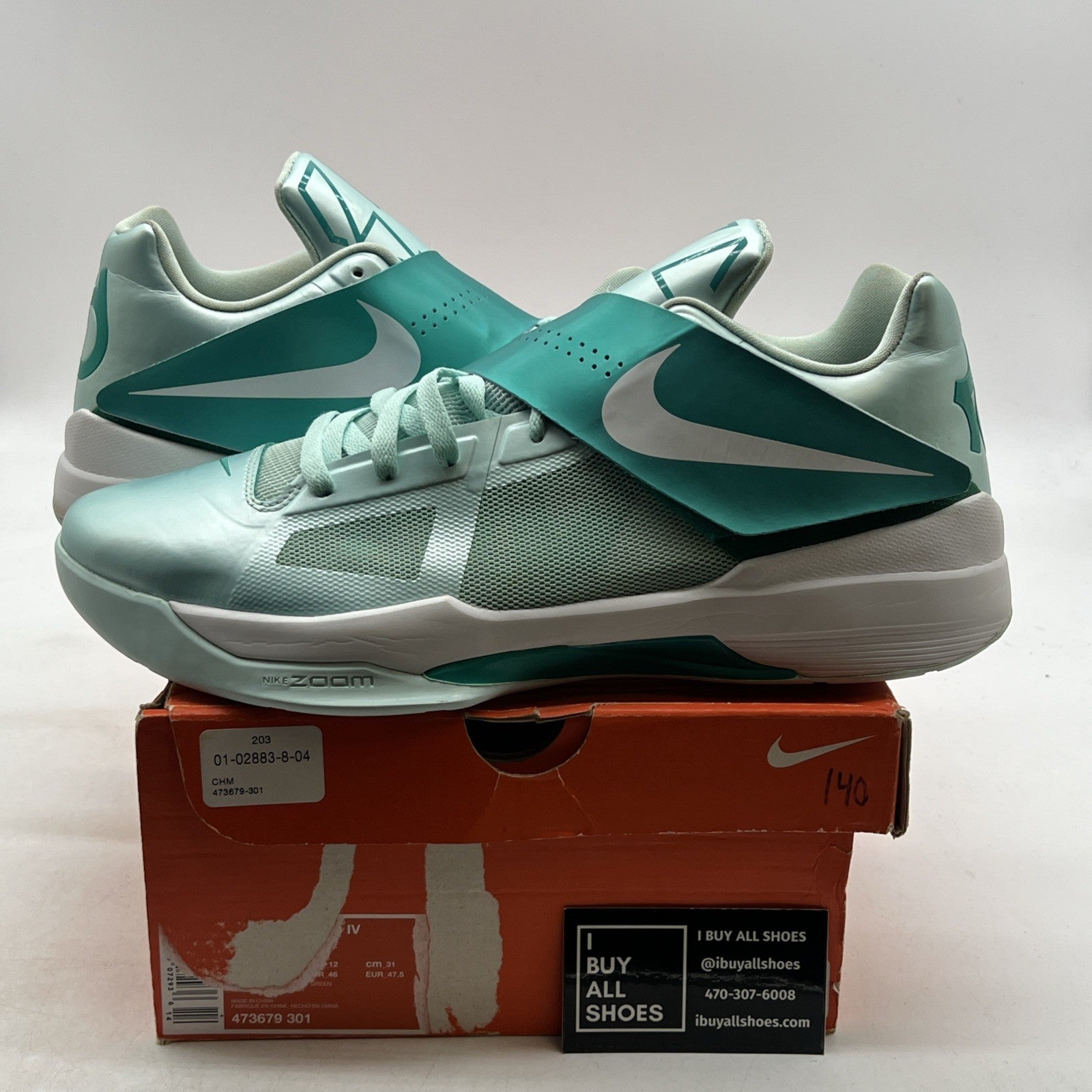 Size 13 - Nike Zoom KD 4 Easter (473679-301)